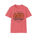 Stripe Season Badge T-Shirt