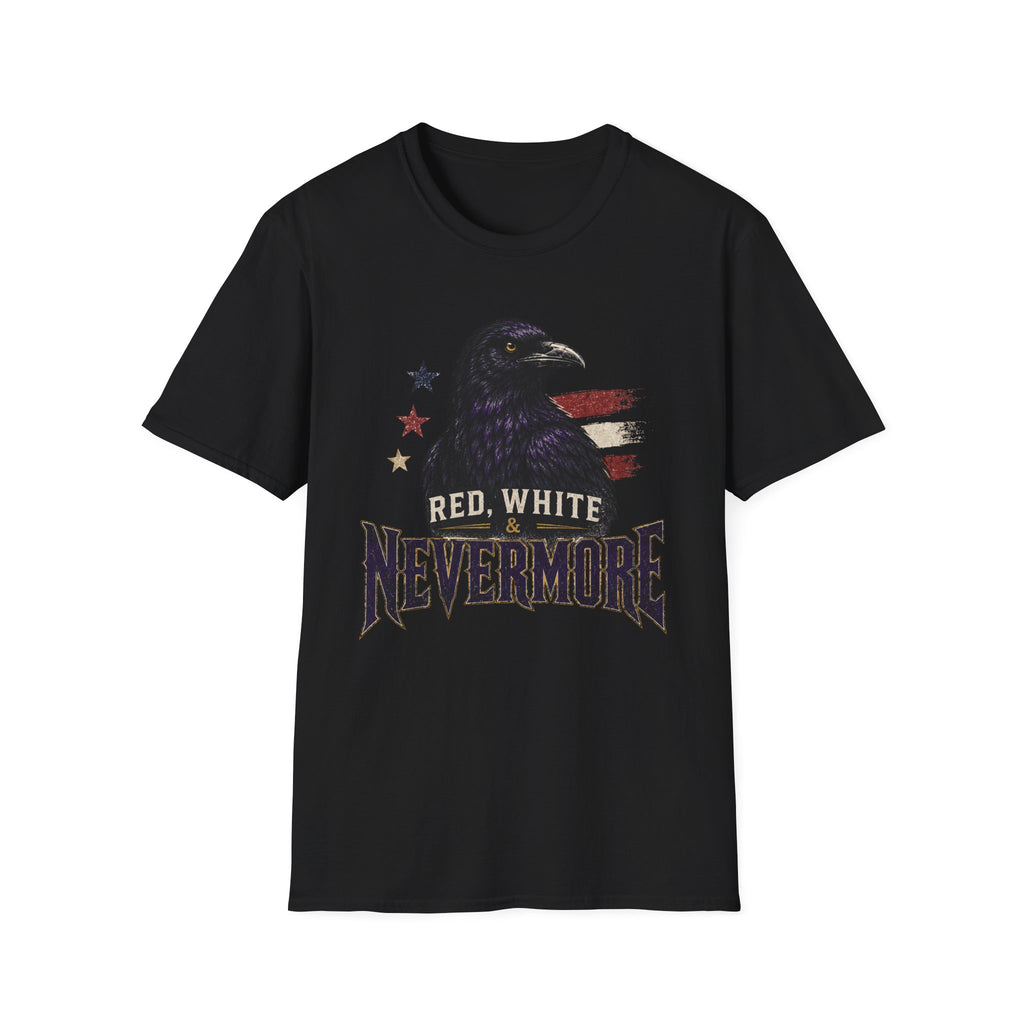 Red, White and Nevermore T-Shirt