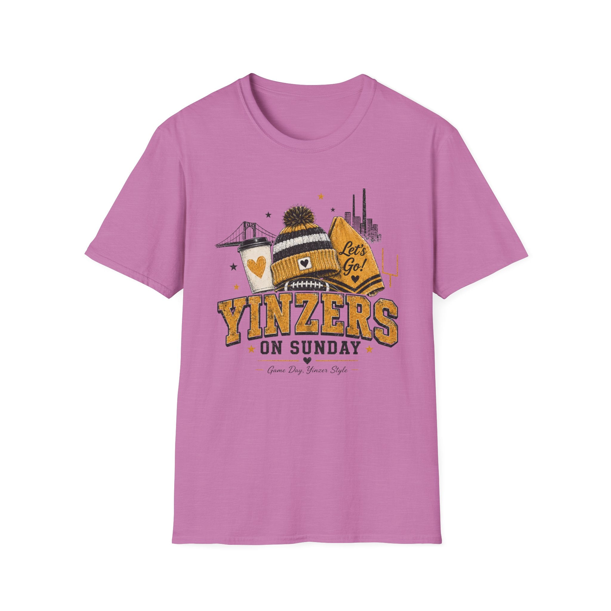Yinzers on Sunday T-Shirt