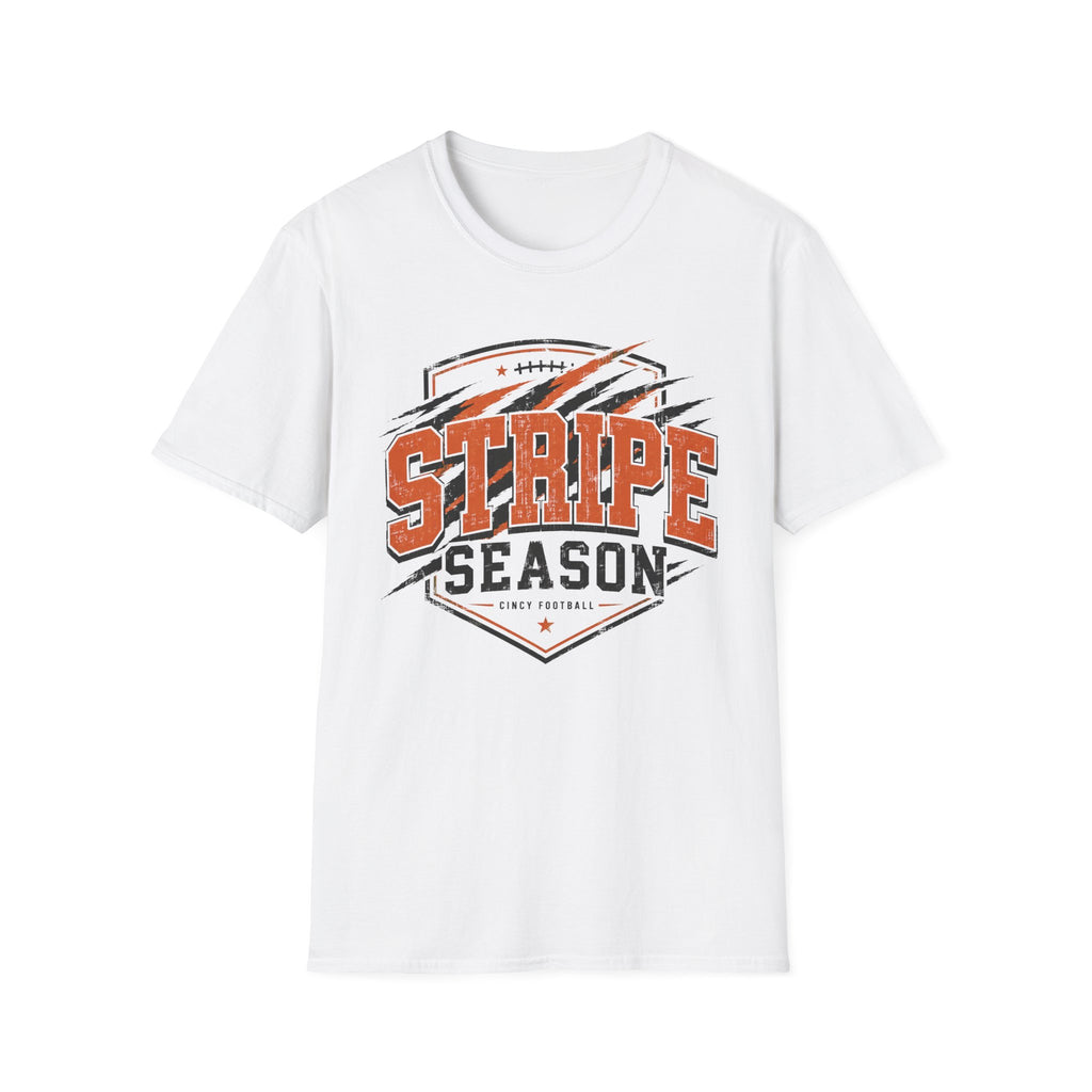 Stripe Season Badge T-Shirt