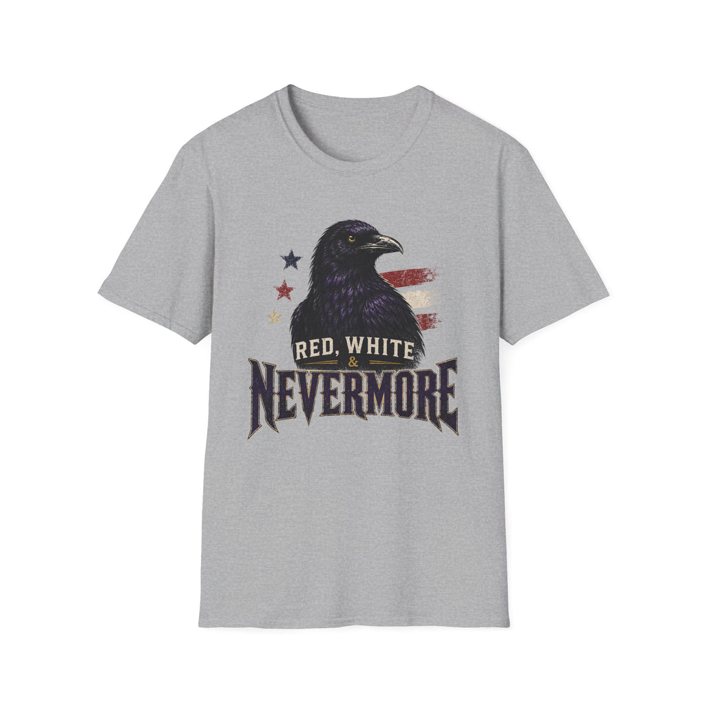 Red, White and Nevermore T-Shirt