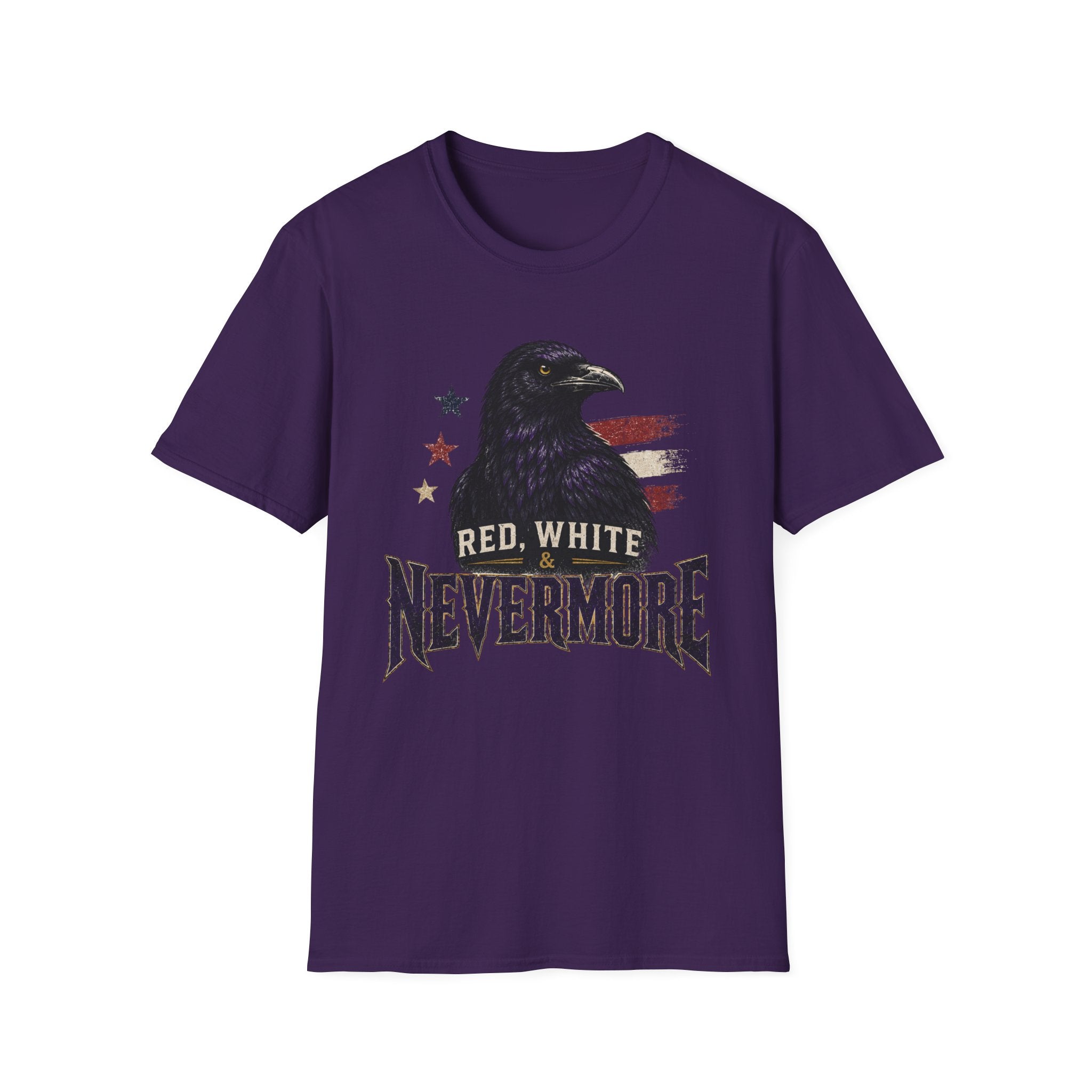 Red, White and Nevermore T-Shirt