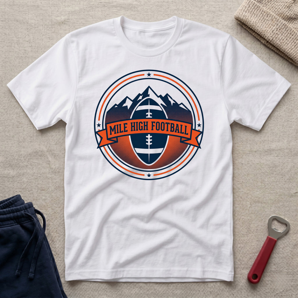 Mile High Football T-Shirt