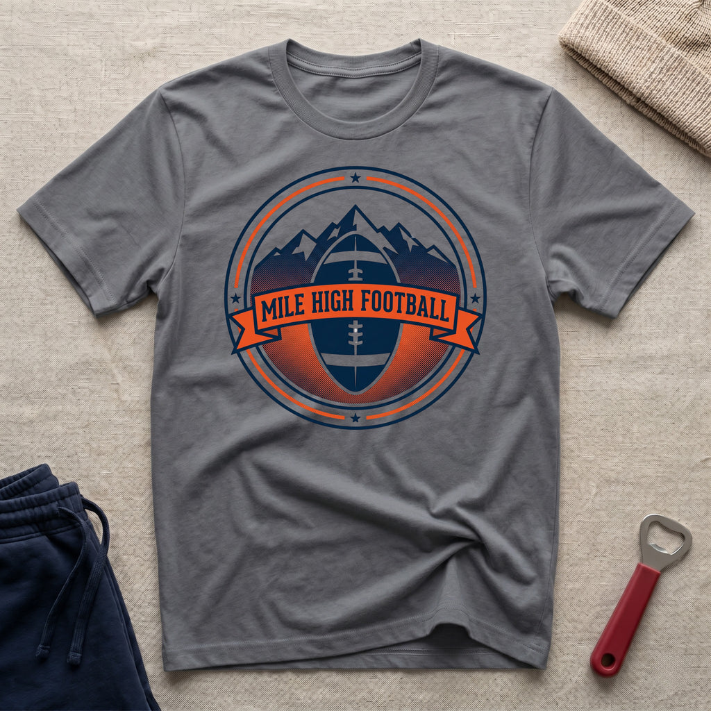 Mile High Football T-Shirt