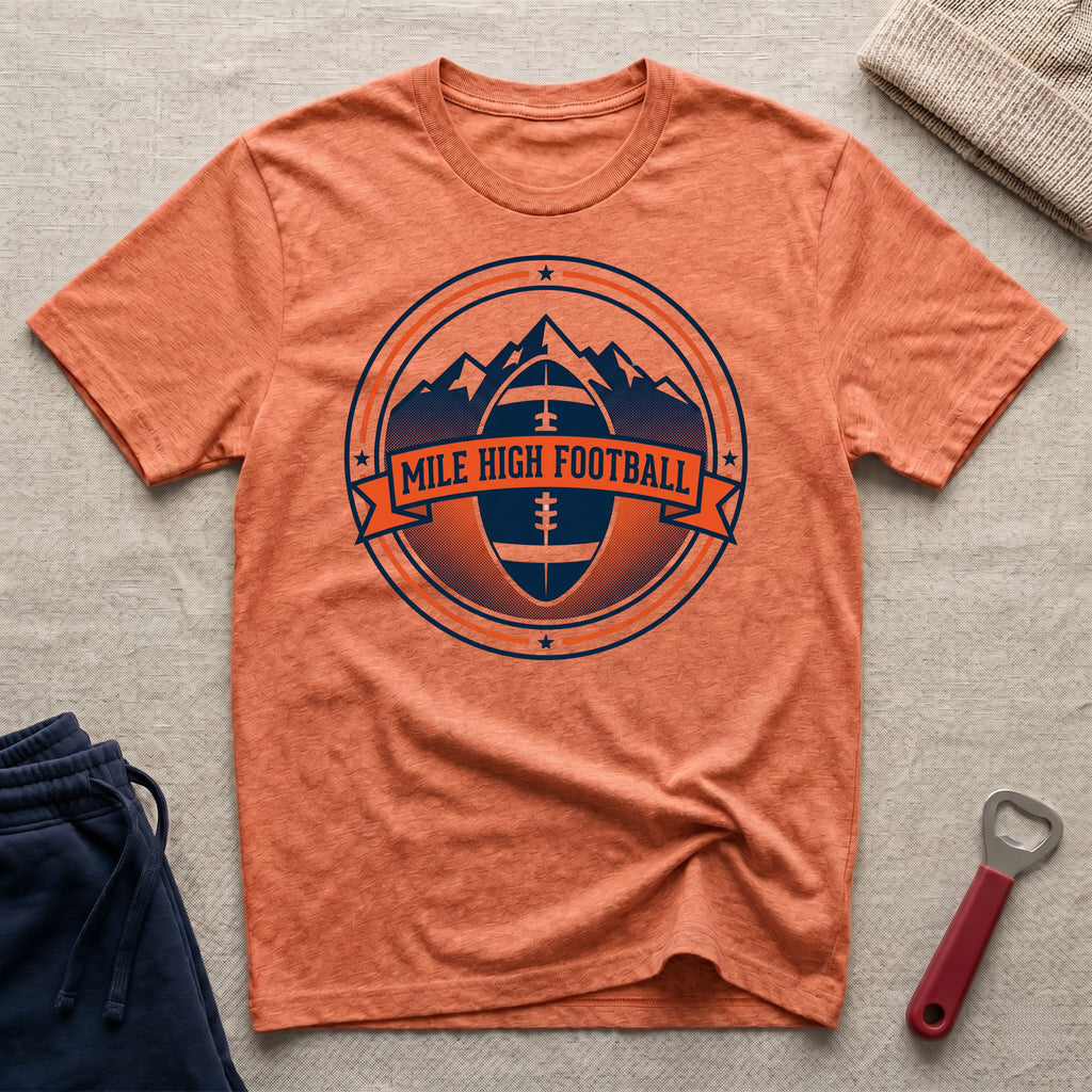 Mile High Football T-Shirt