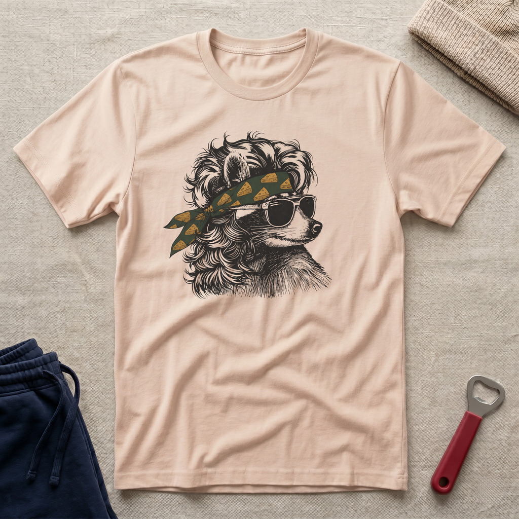 Cheesehead Bandana, Coon T-Shirt