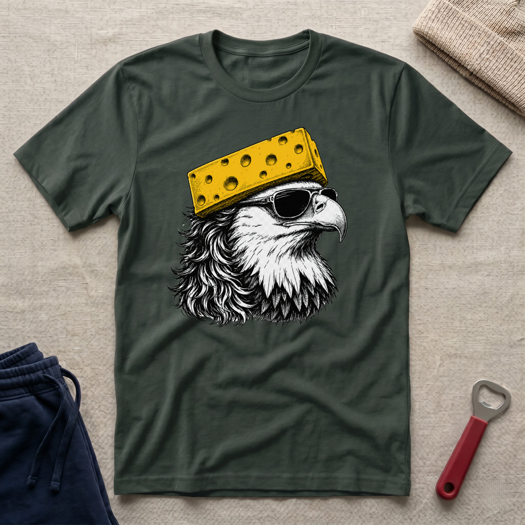 Cheesehead Eagle T-Shirt