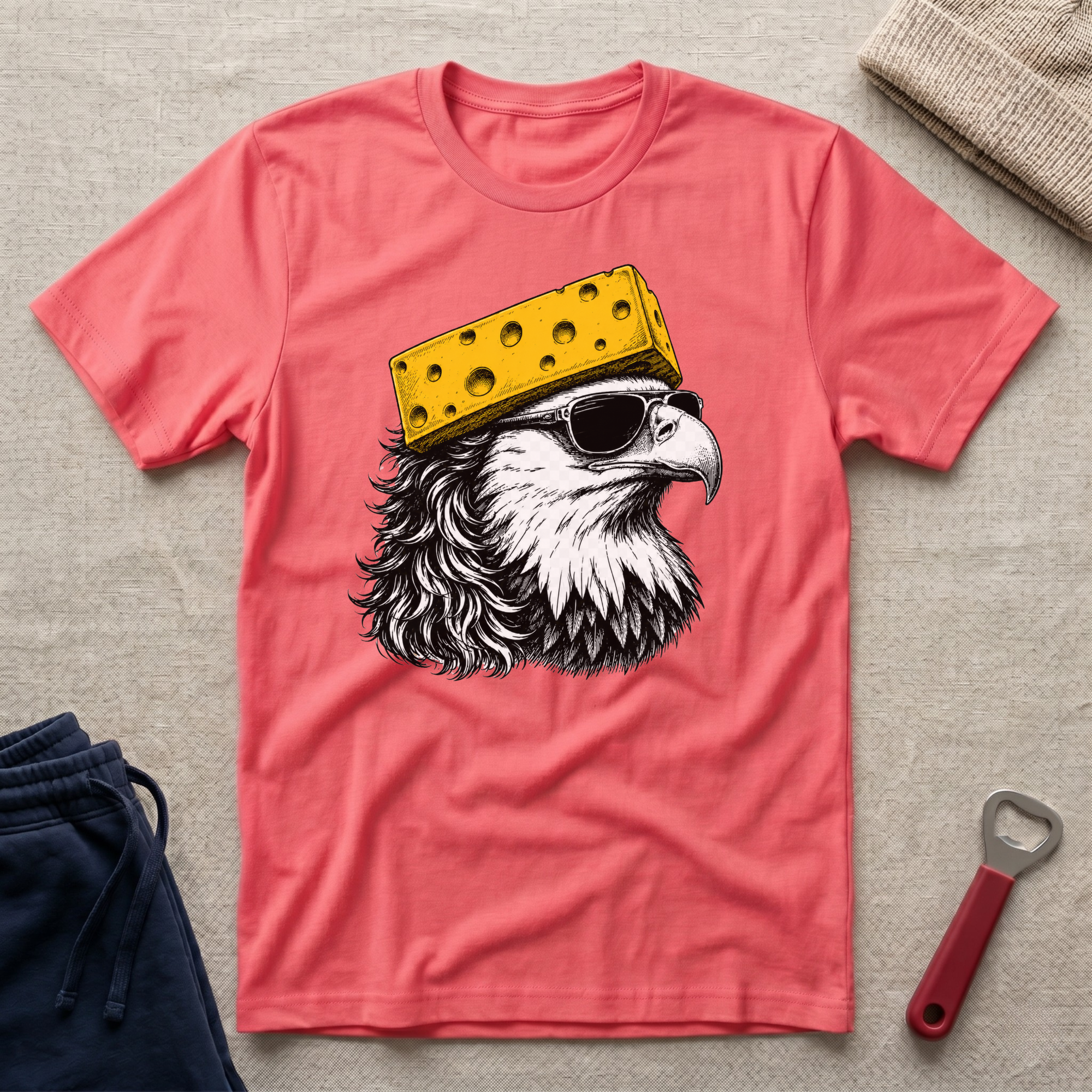 Cheesehead Eagle T-Shirt
