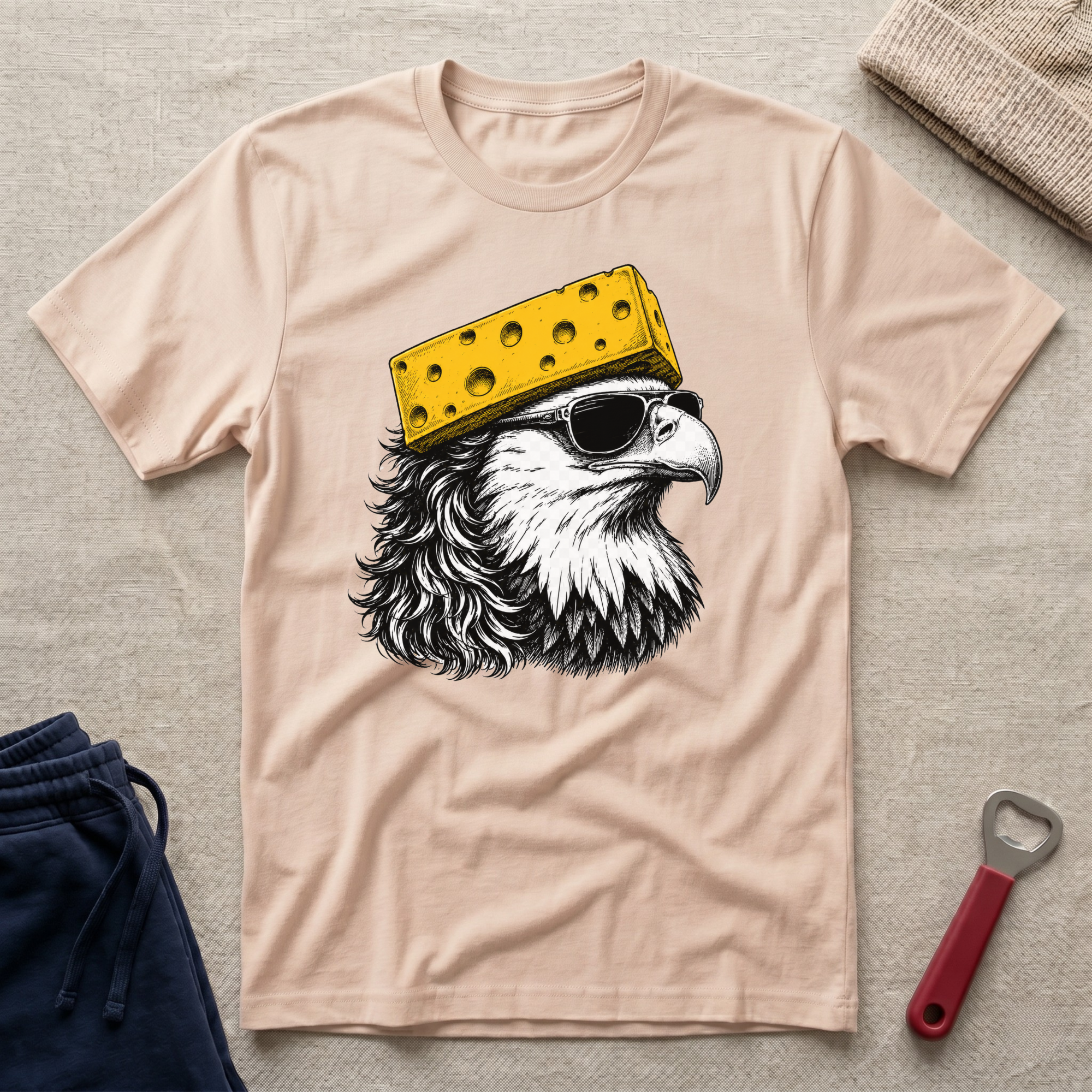 Cheesehead Eagle T-Shirt
