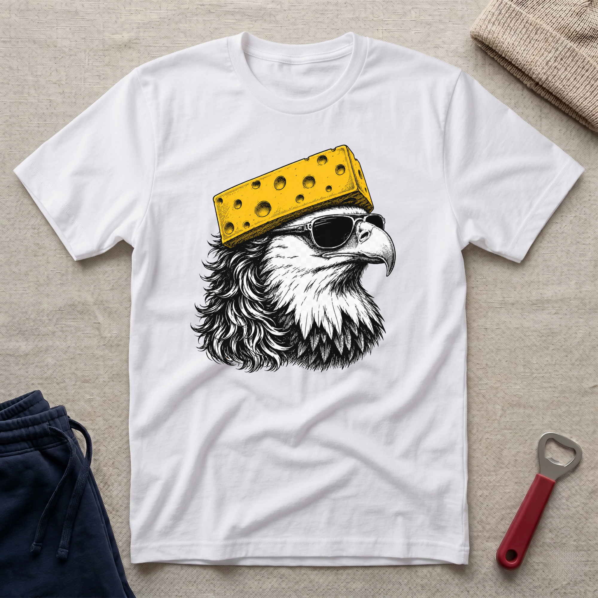 Cheesehead Eagle T-Shirt