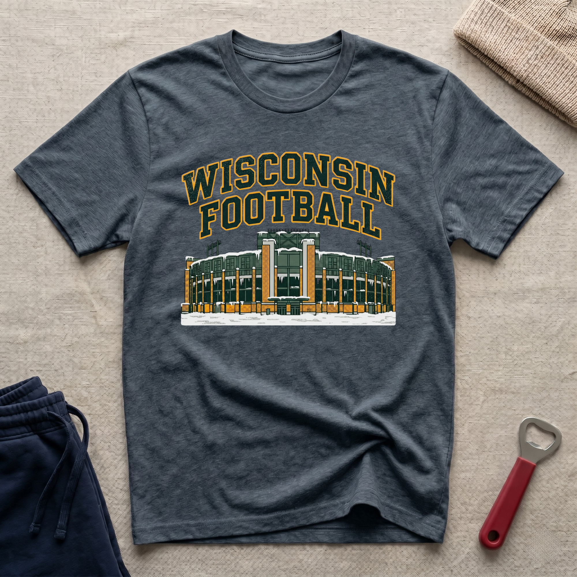 WI Football T-Shirt