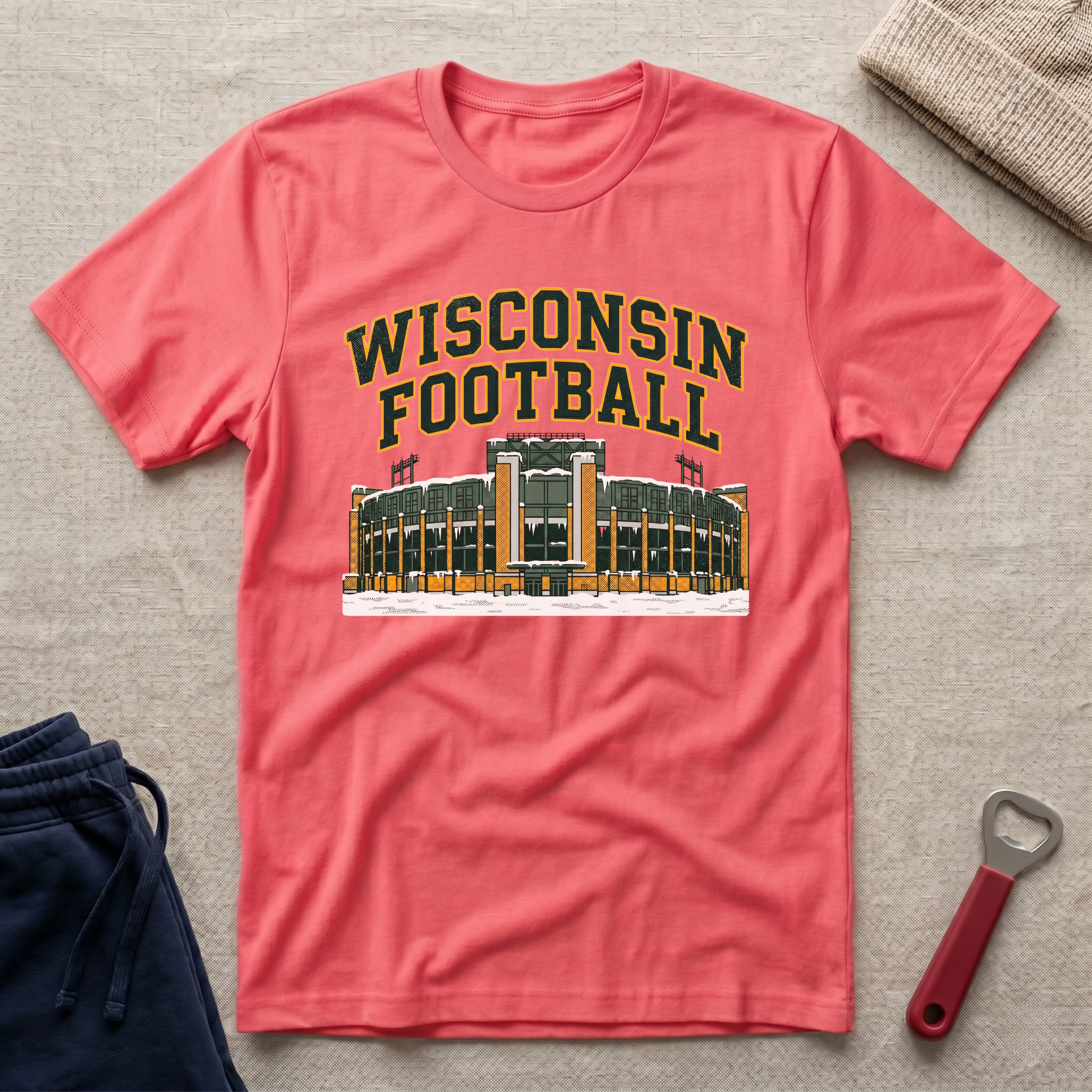 WI Football T-Shirt