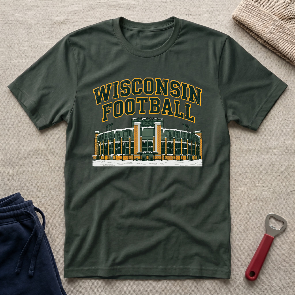 WI Football T-Shirt