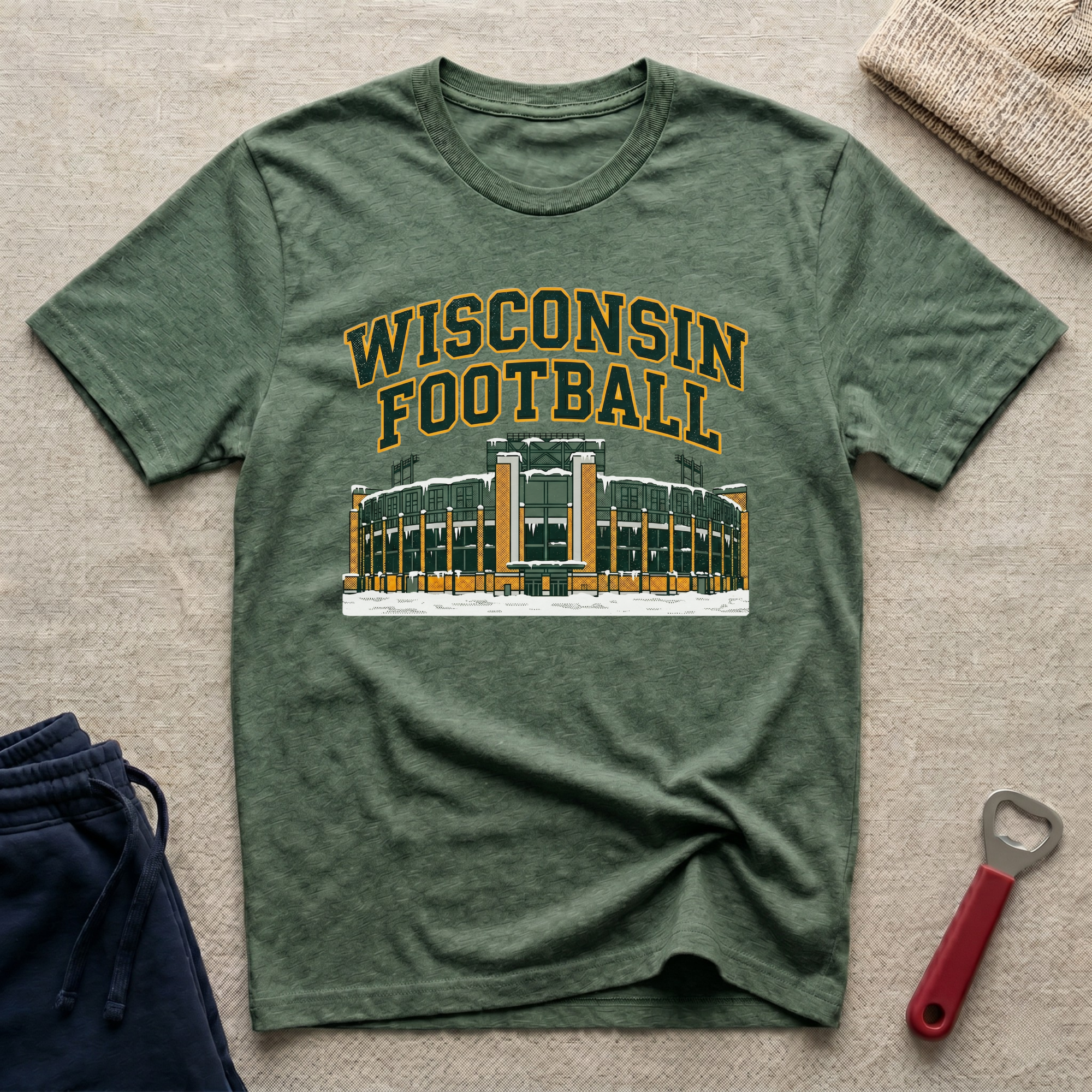WI Football T-Shirt