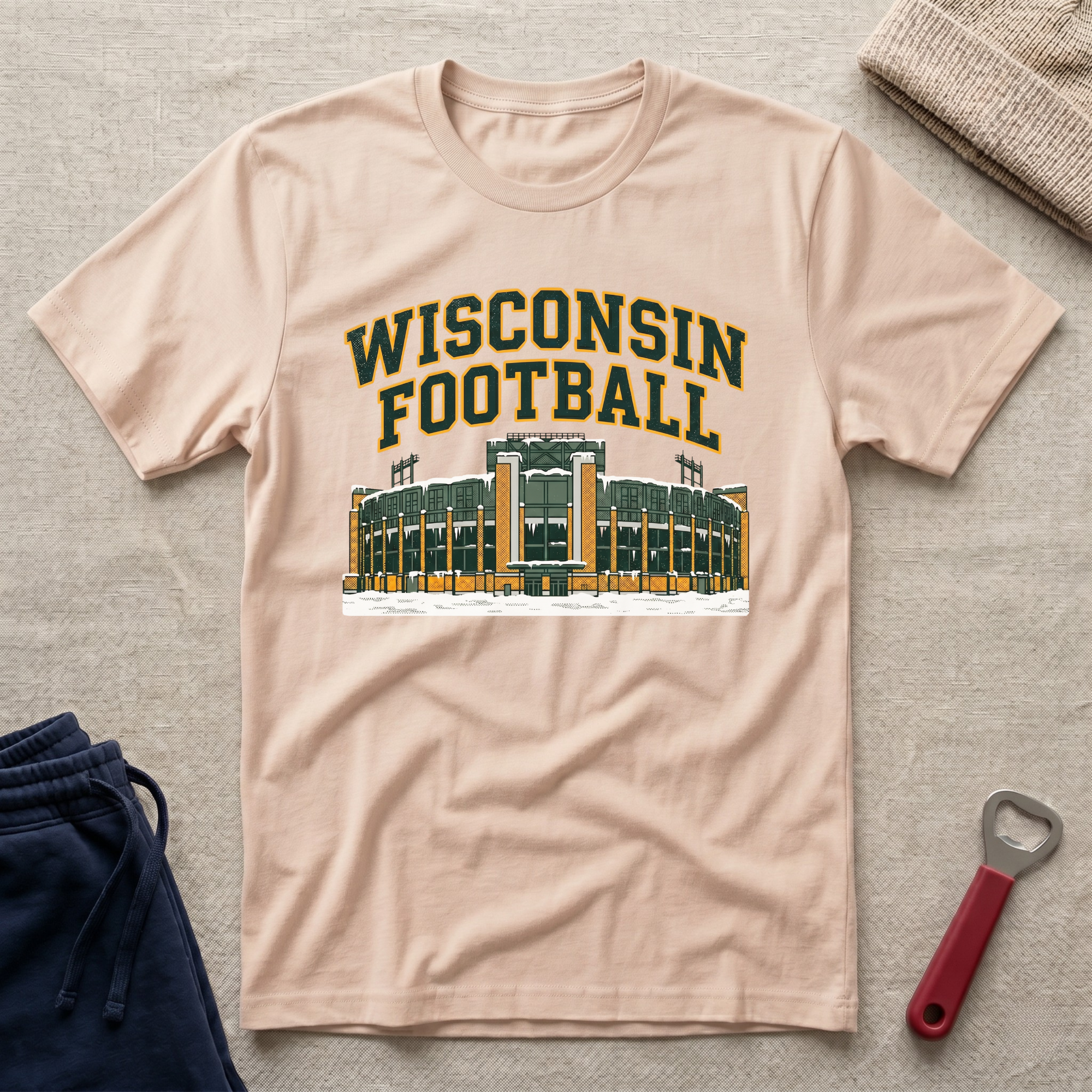 WI Football T-Shirt