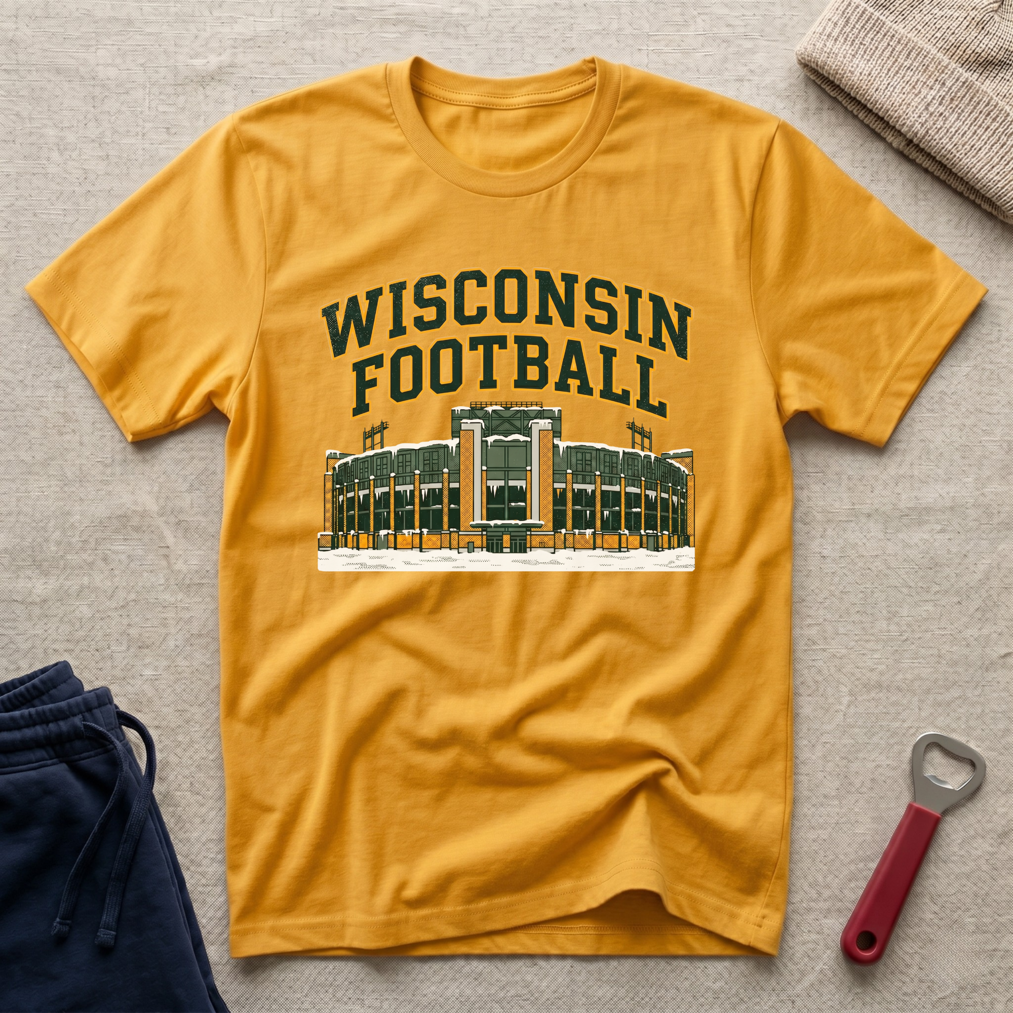 WI Football T-Shirt