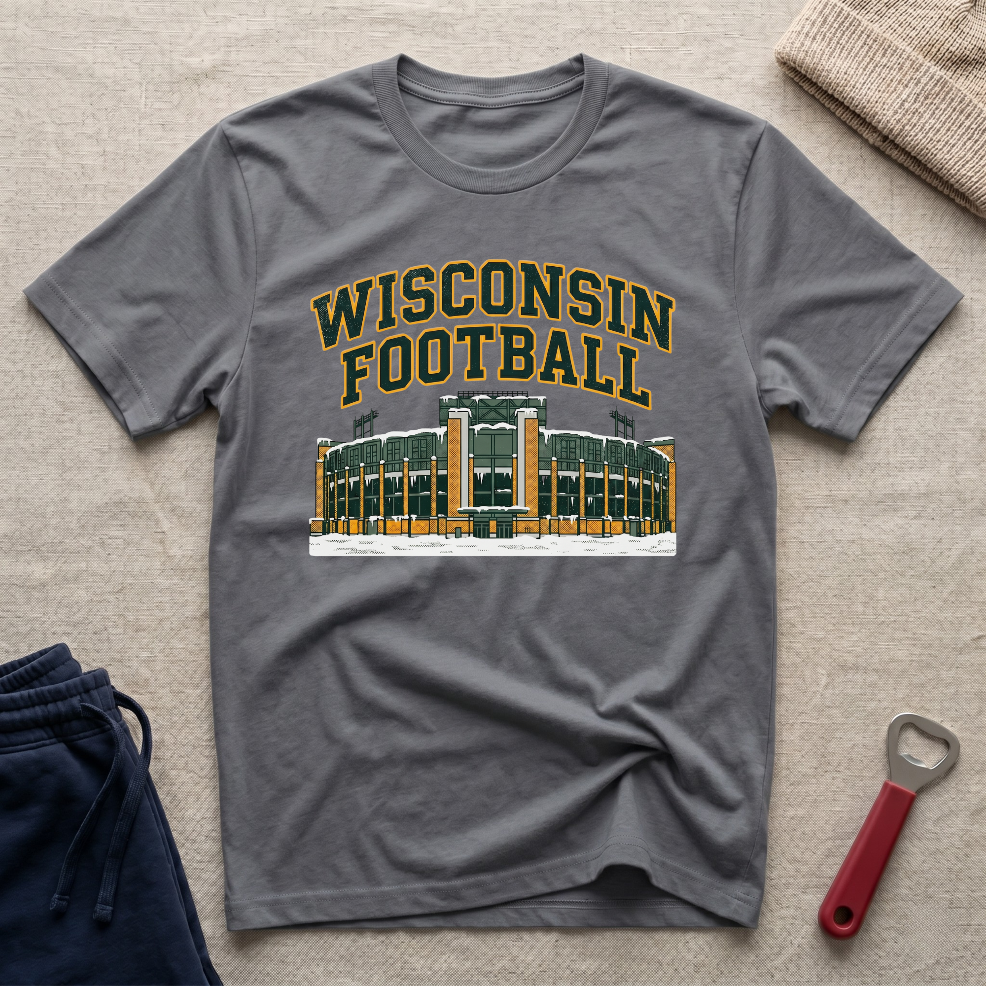WI Football T-Shirt