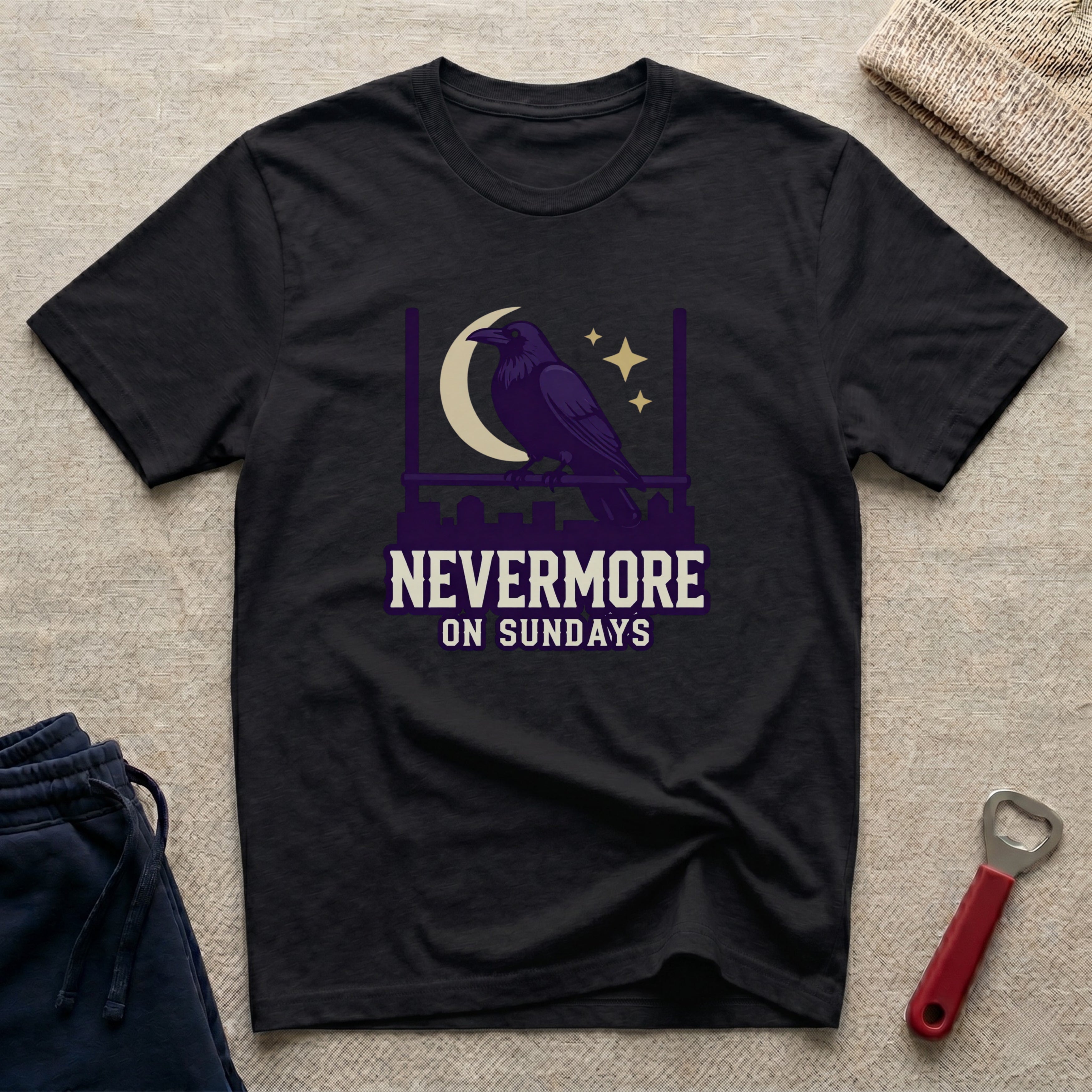 Nevermore on Sundays T-Shirt