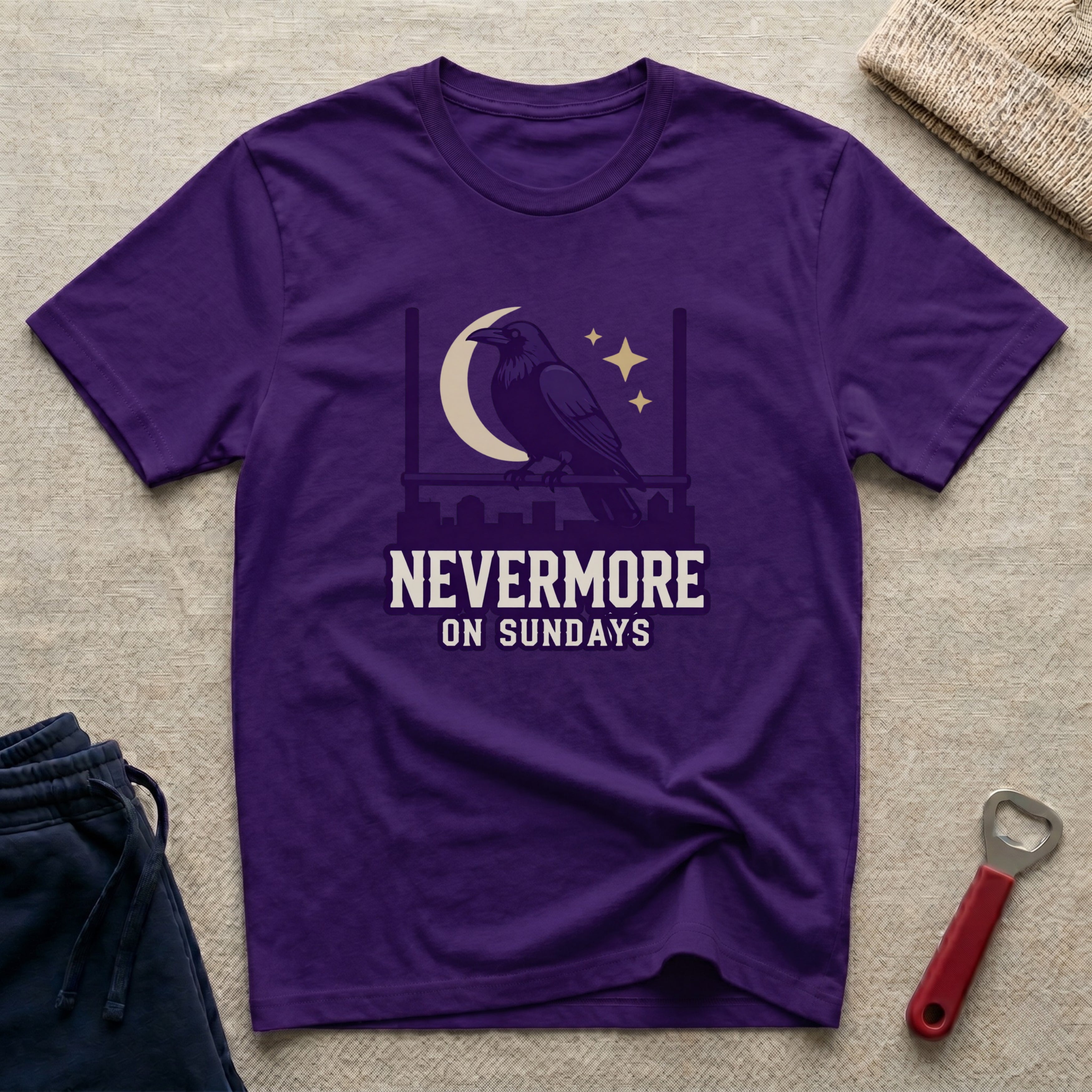 Nevermore on Sundays T-Shirt