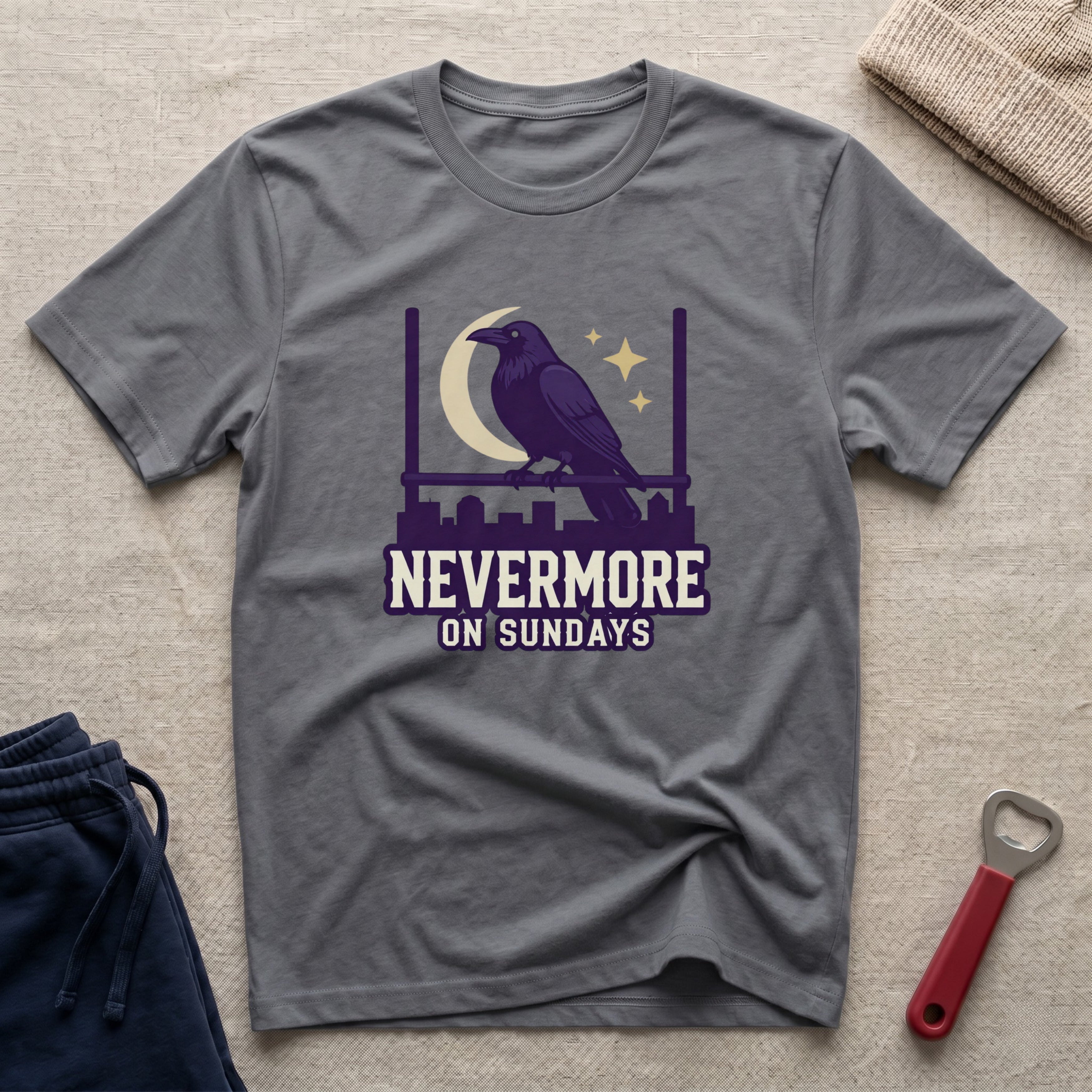 Nevermore on Sundays T-Shirt