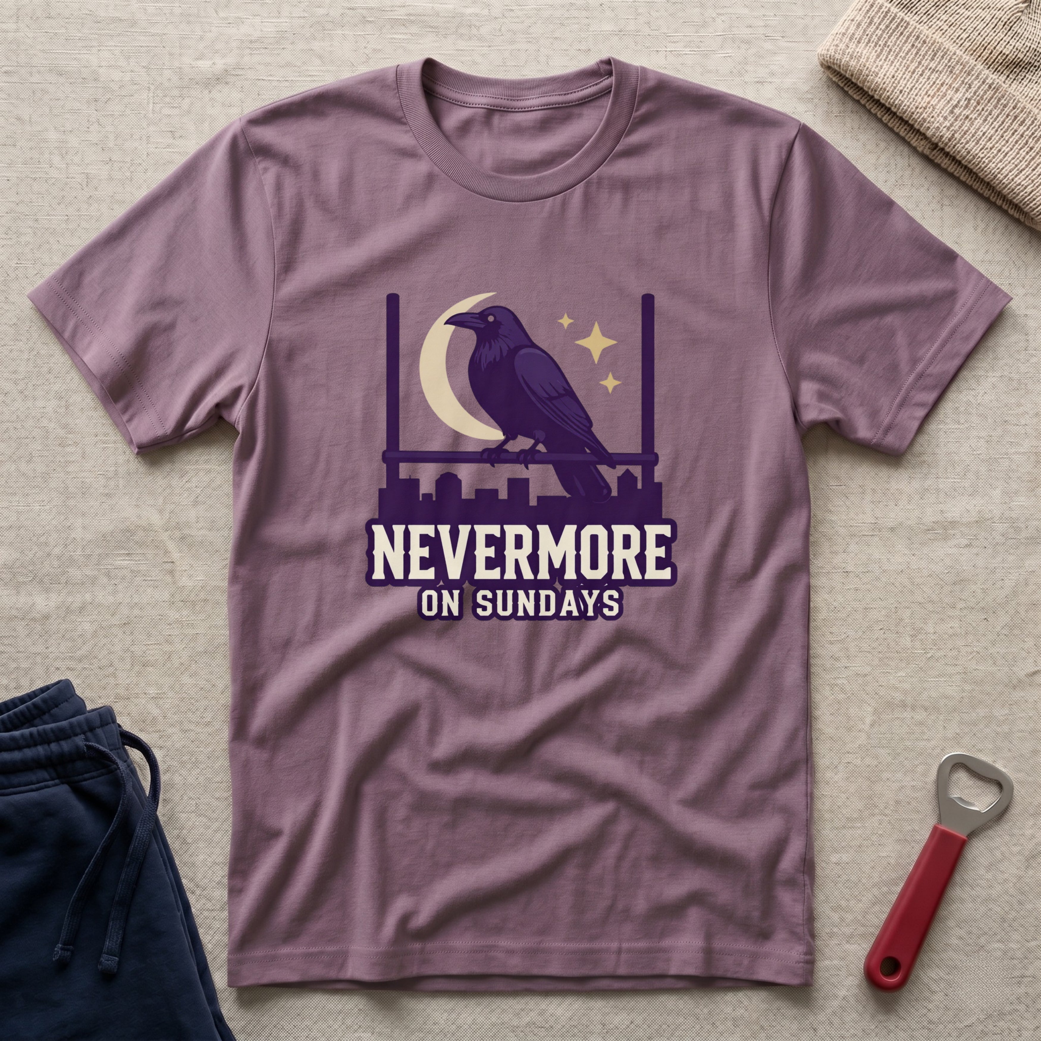 Nevermore on Sundays T-Shirt