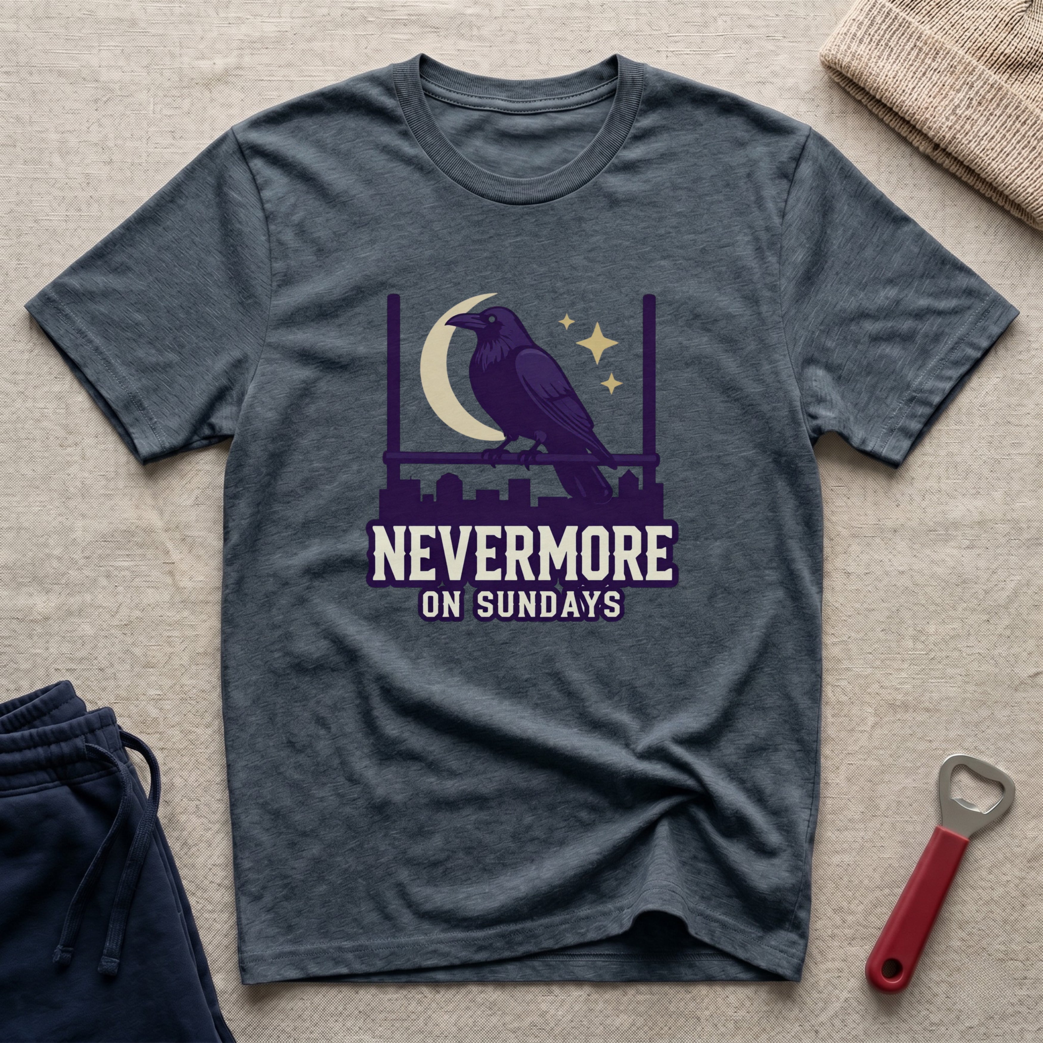 Nevermore on Sundays T-Shirt