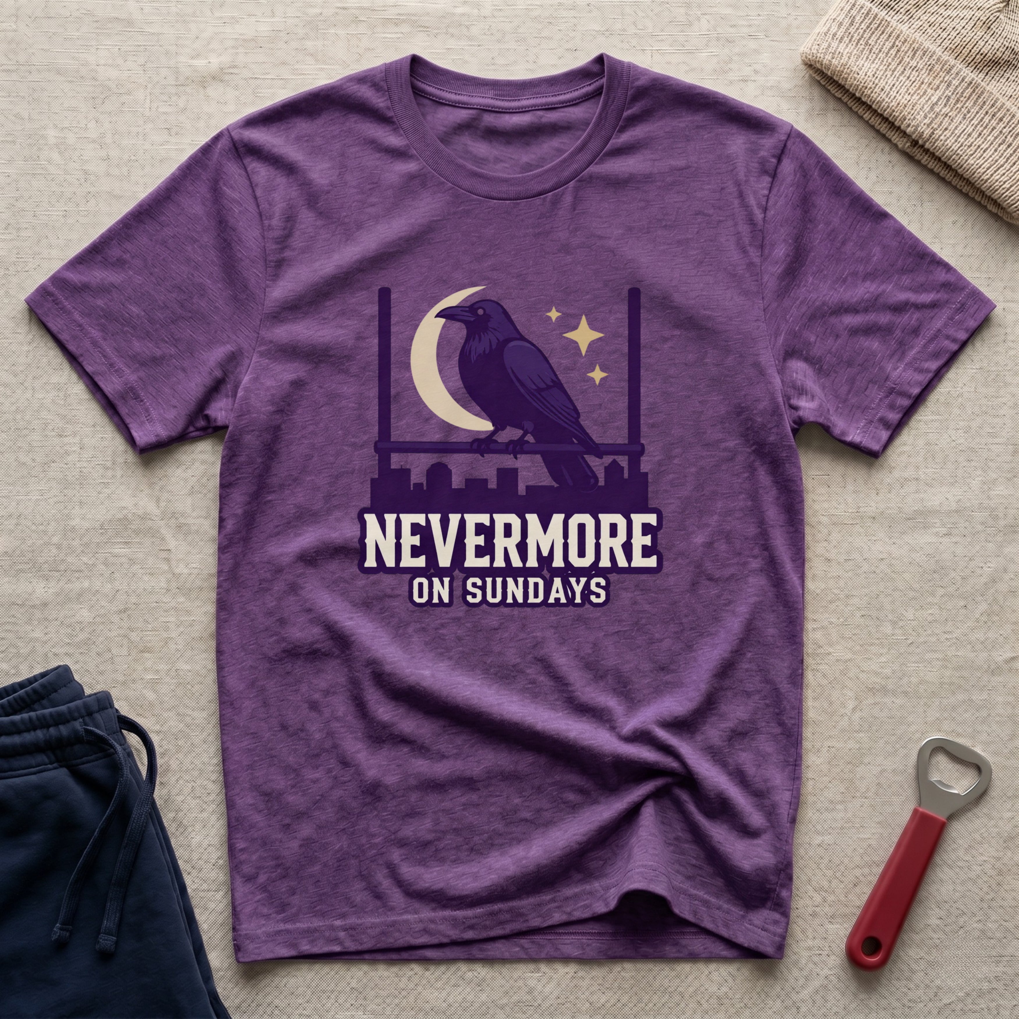 Nevermore on Sundays T-Shirt