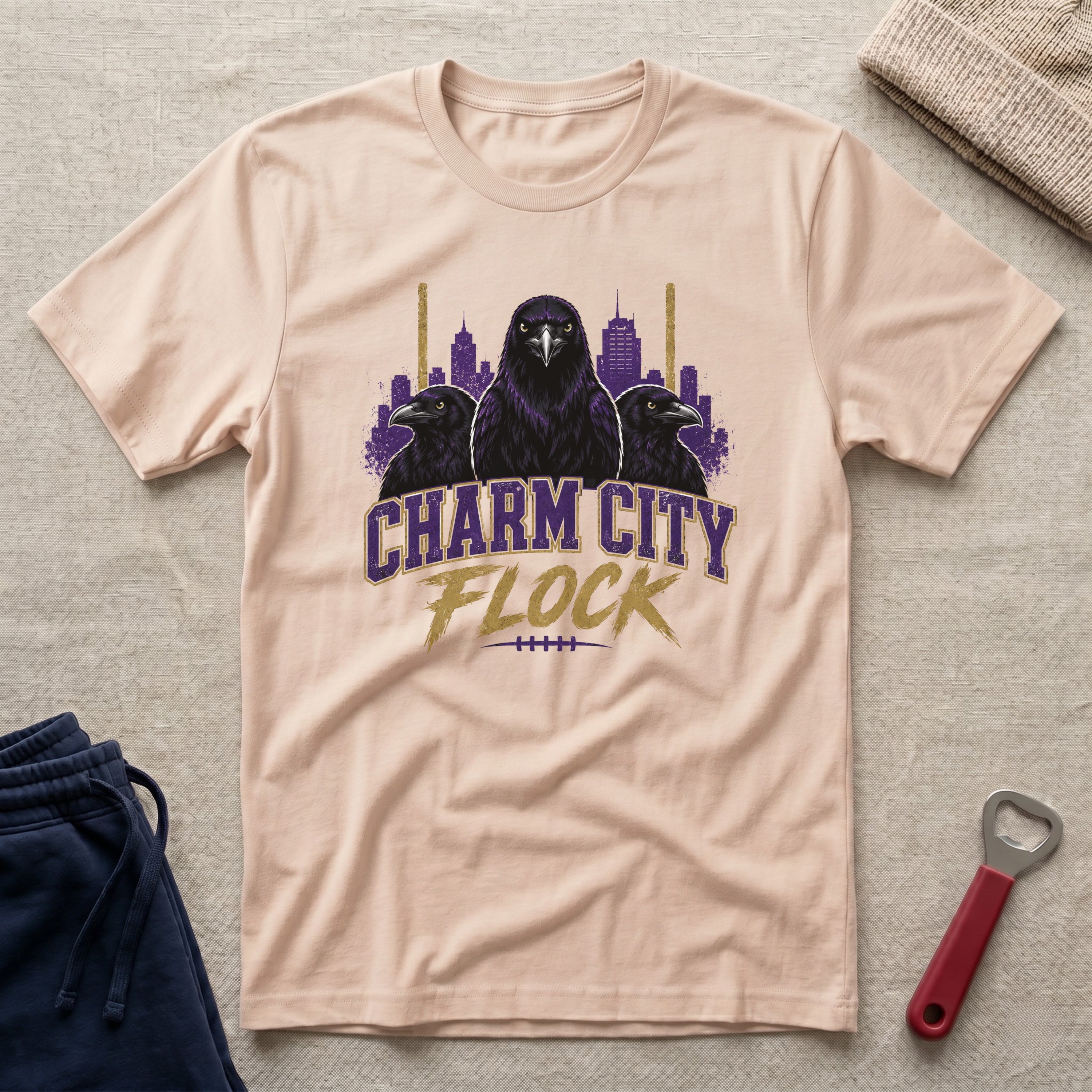 Charm City Flock T-Shirt