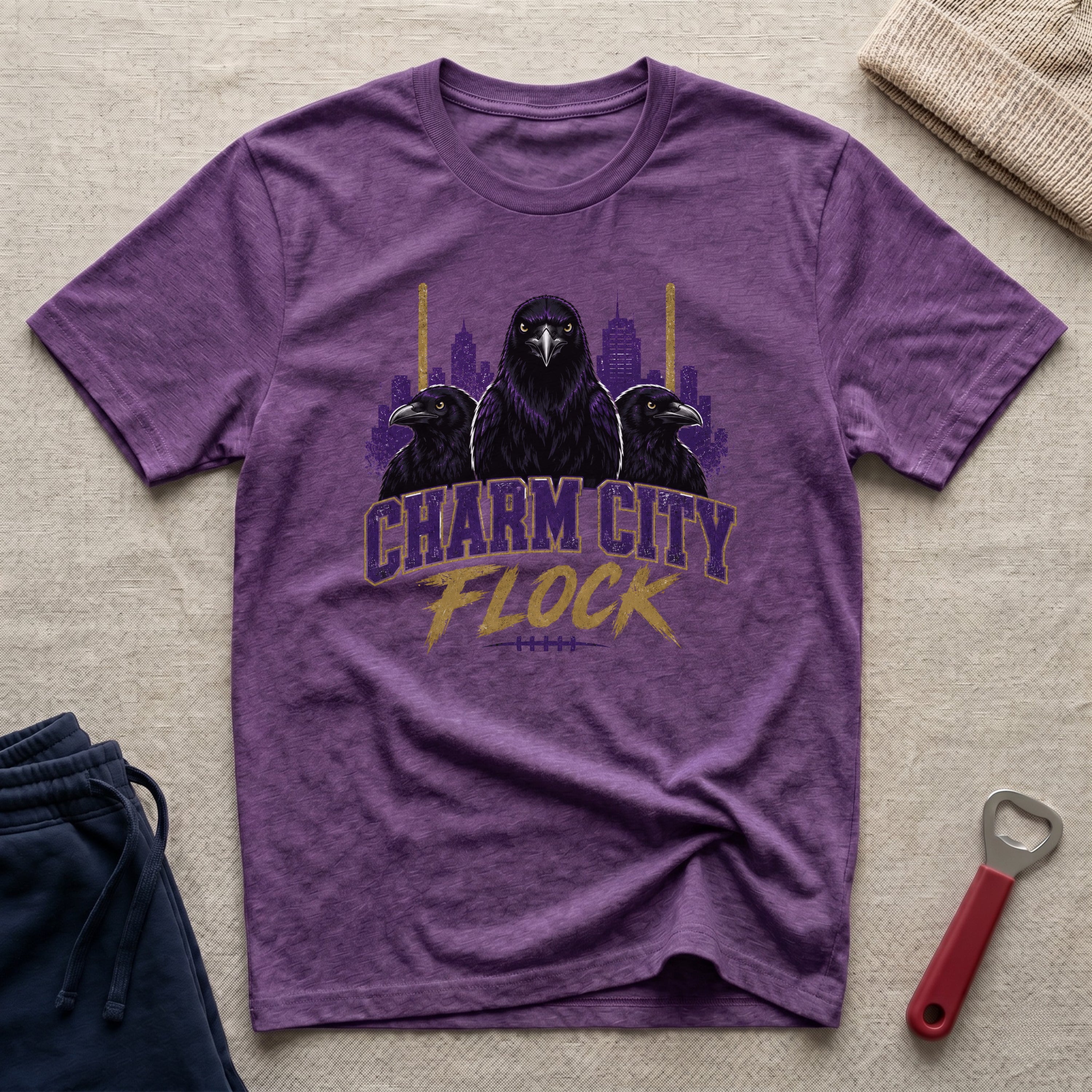 Charm City Flock T-Shirt