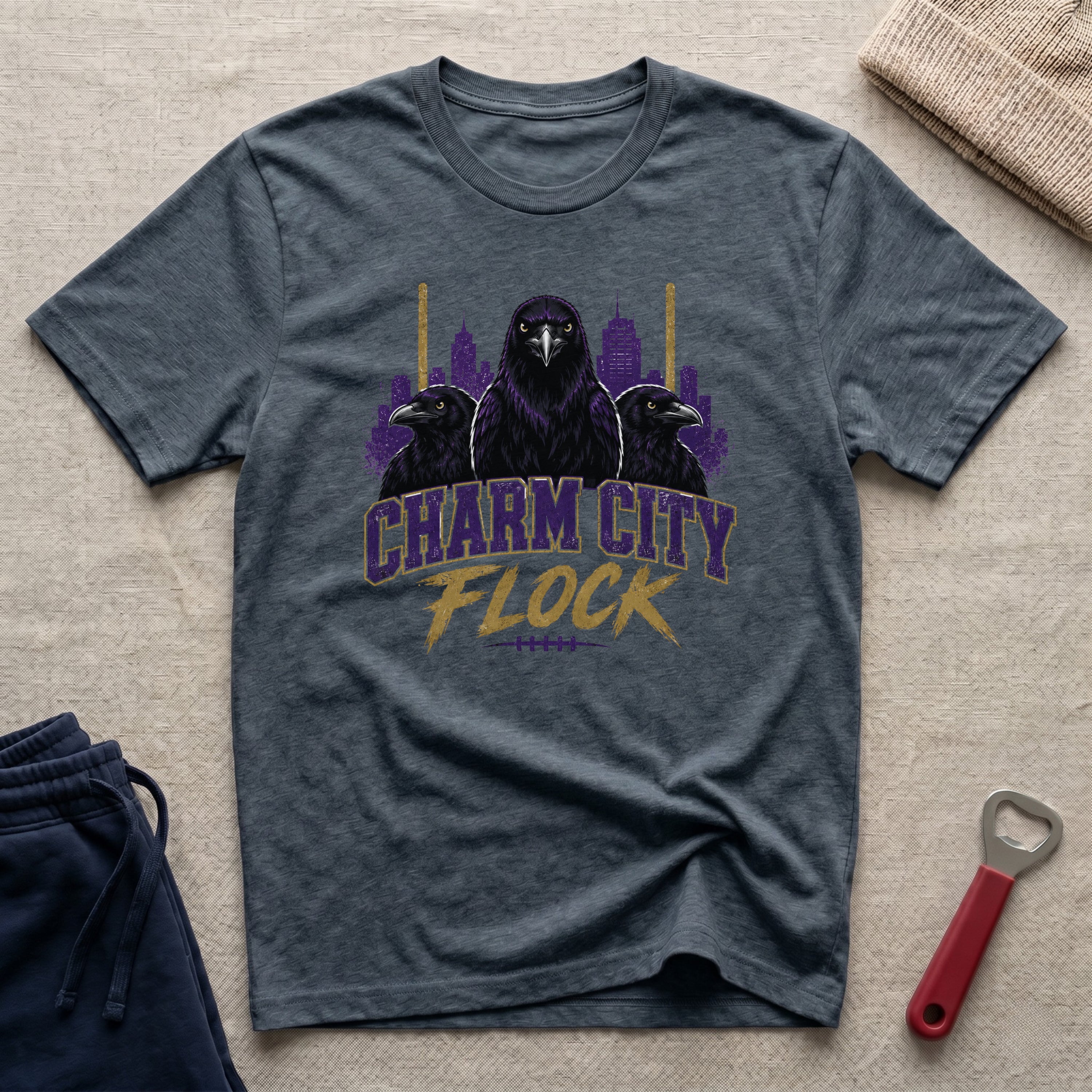 Charm City Flock T-Shirt