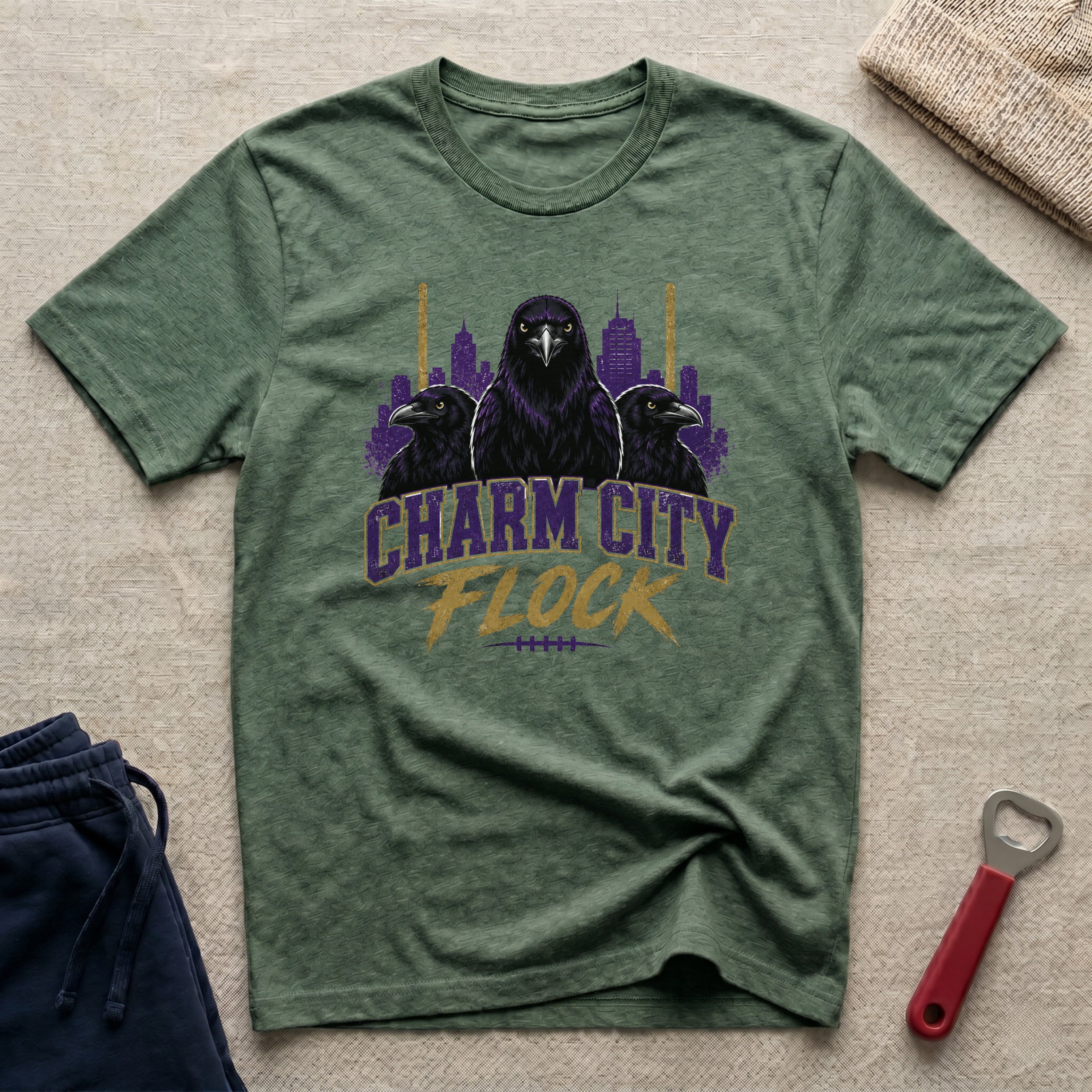 Charm City Flock T-Shirt
