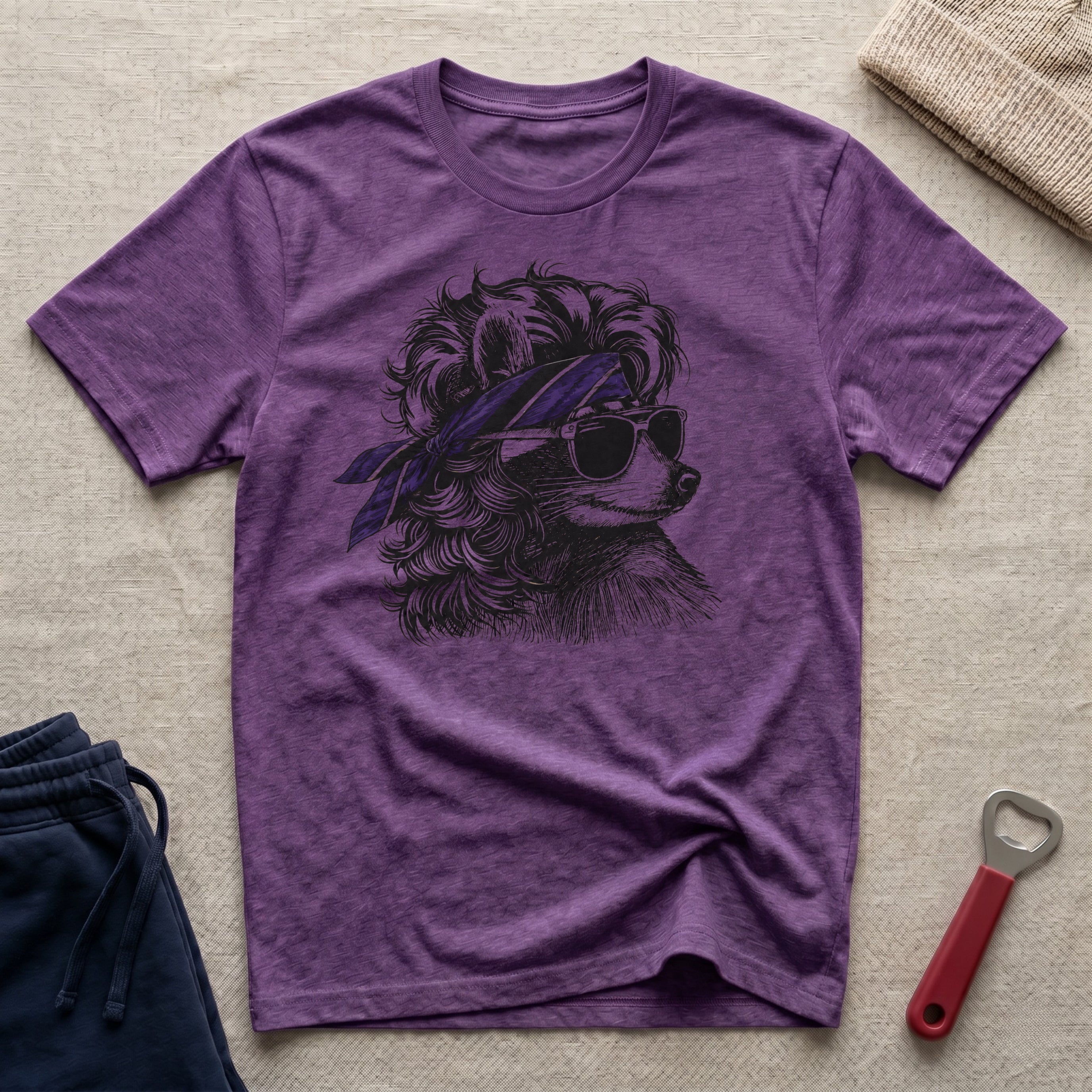 Raven, Coon Bandana T-Shirt