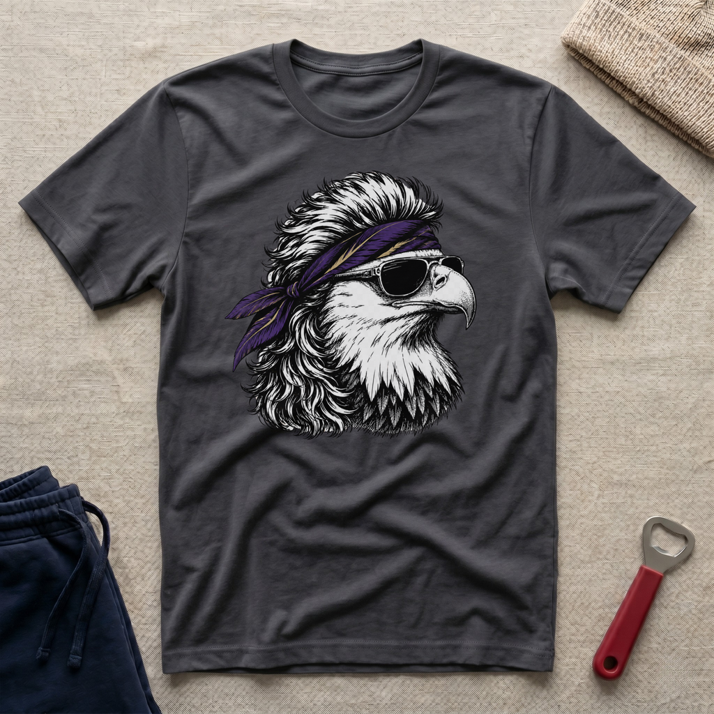 Raven, Eagle Bandana T-Shirt