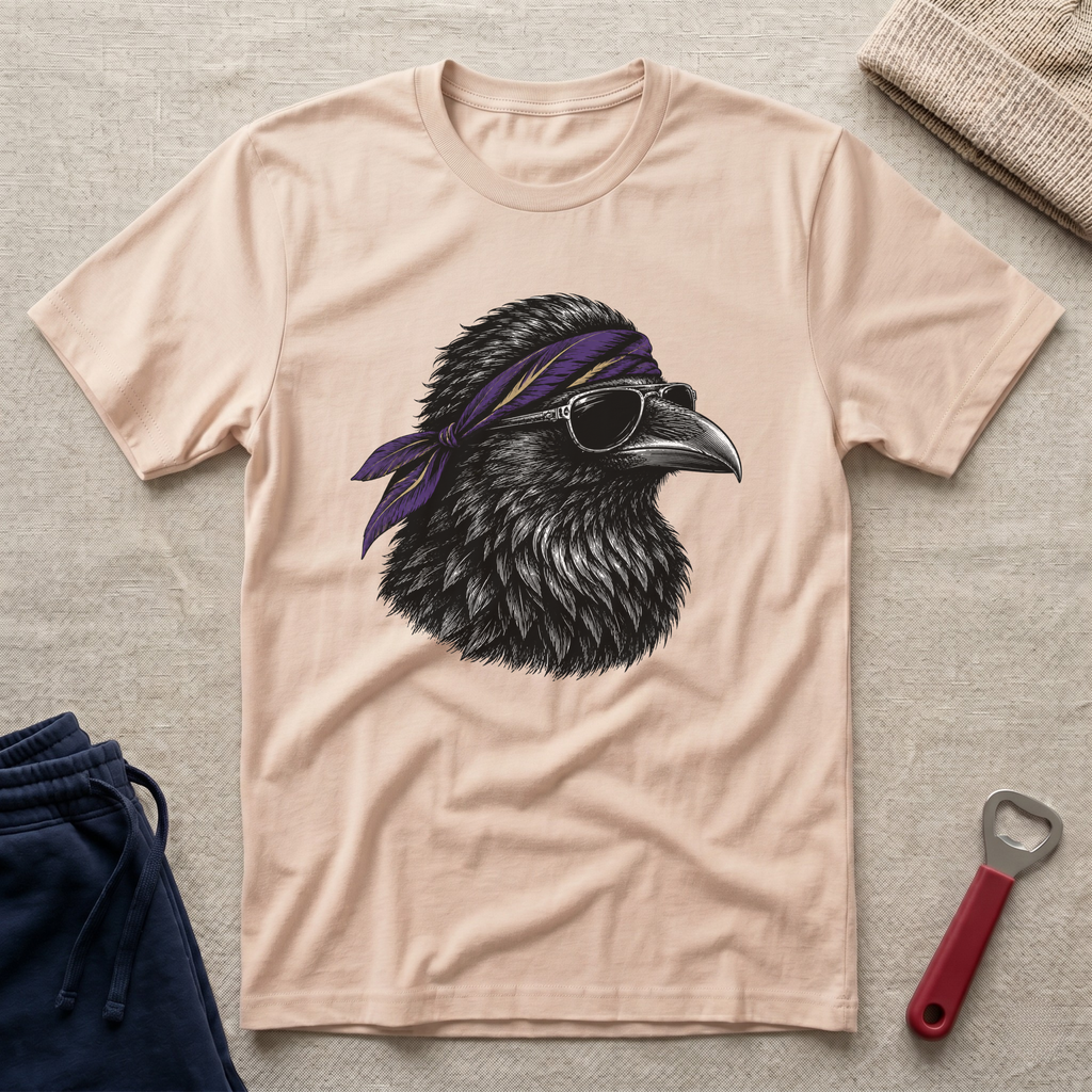 Raven Bandana T-Shirt