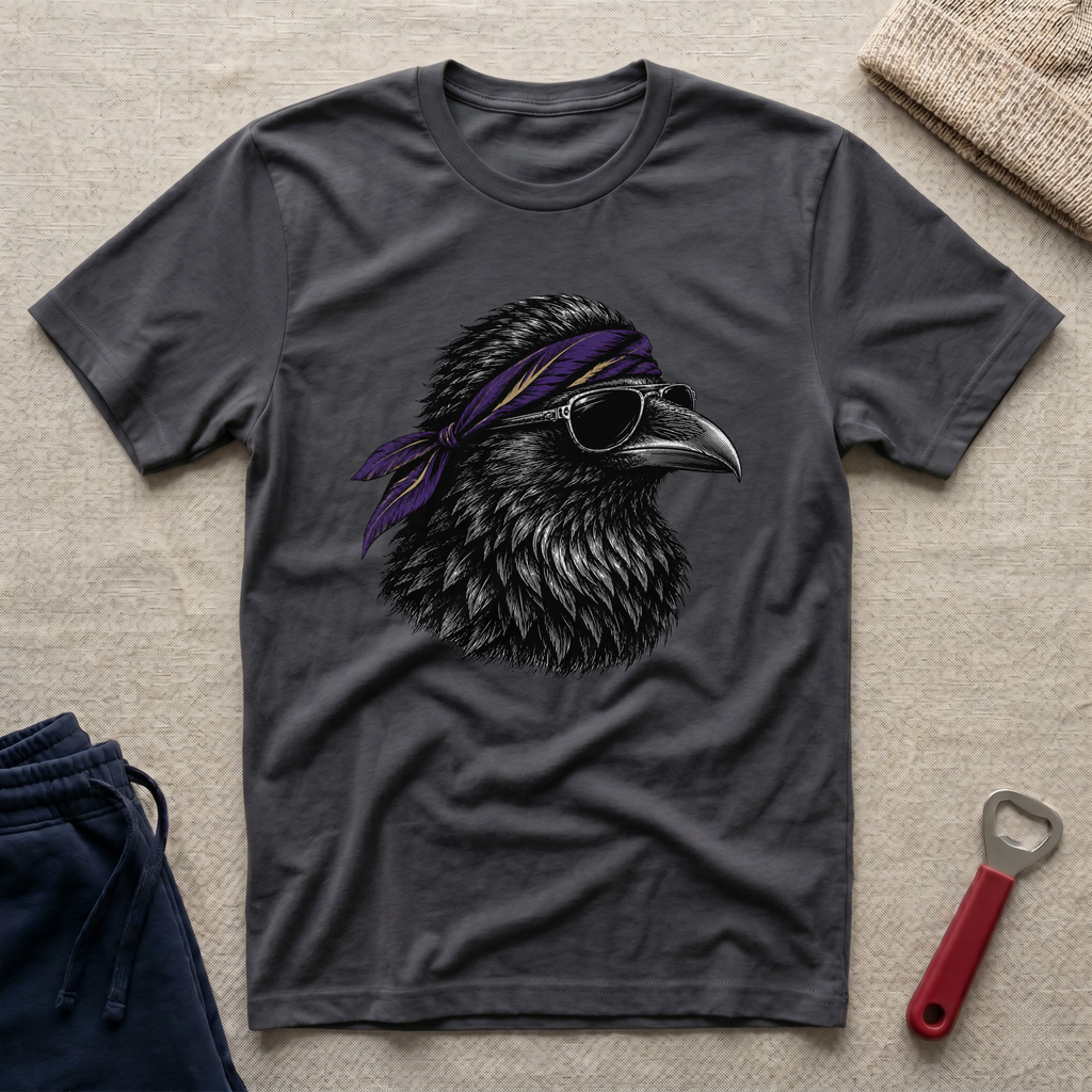 Raven Bandana T-Shirt