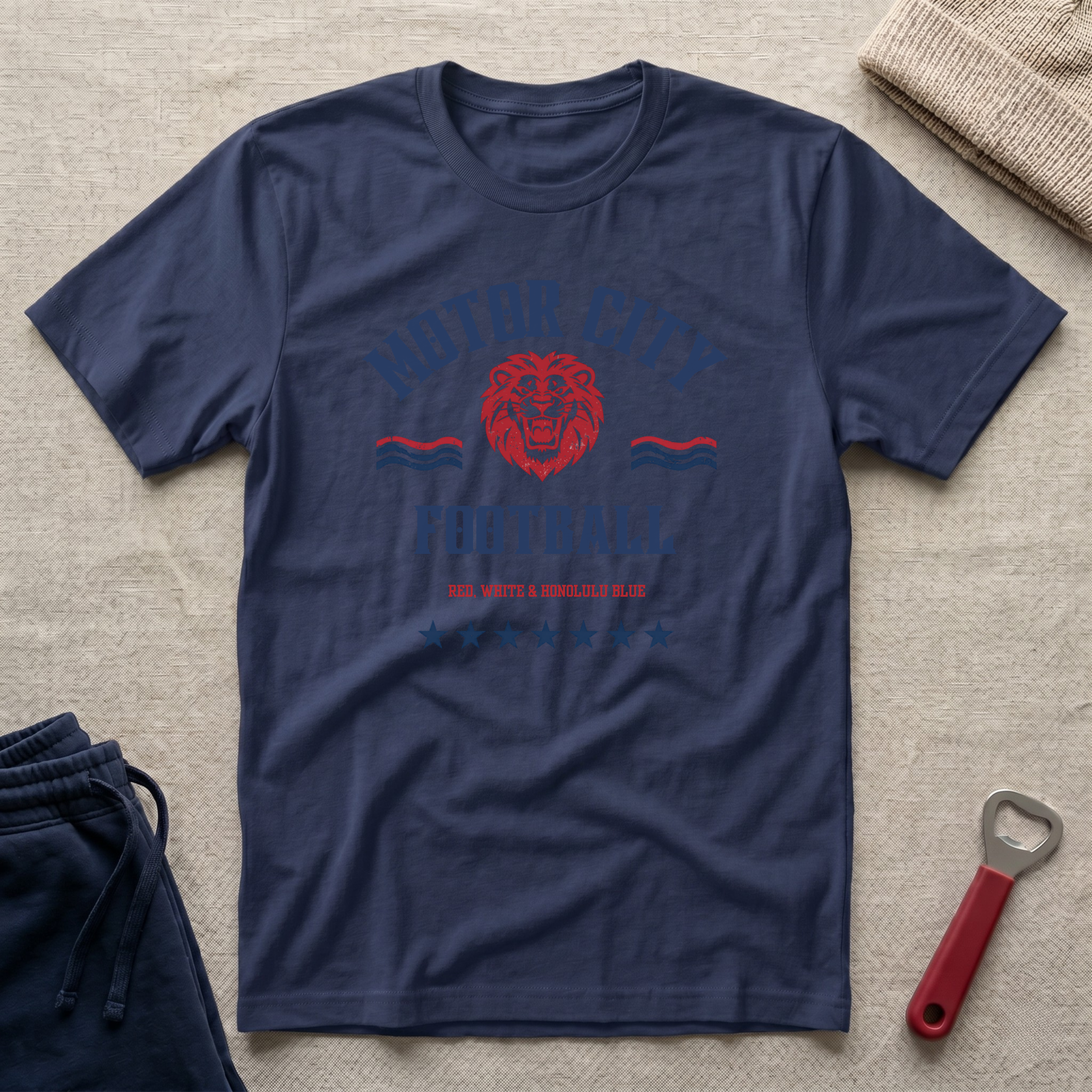 Motor City Football T-Shirt