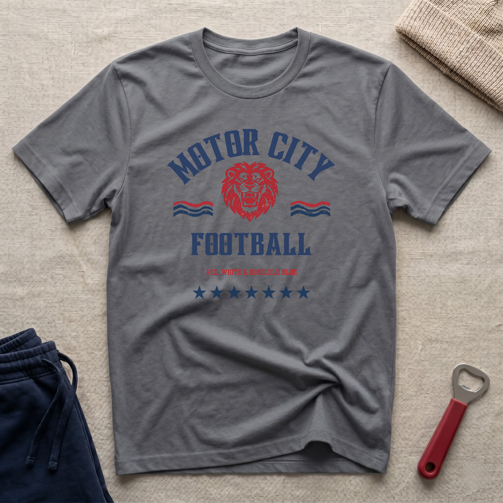 Motor City Football T-Shirt