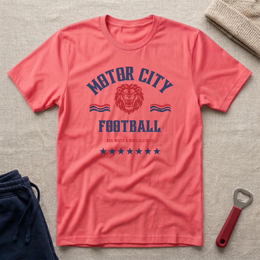 Motor City Football T-Shirt