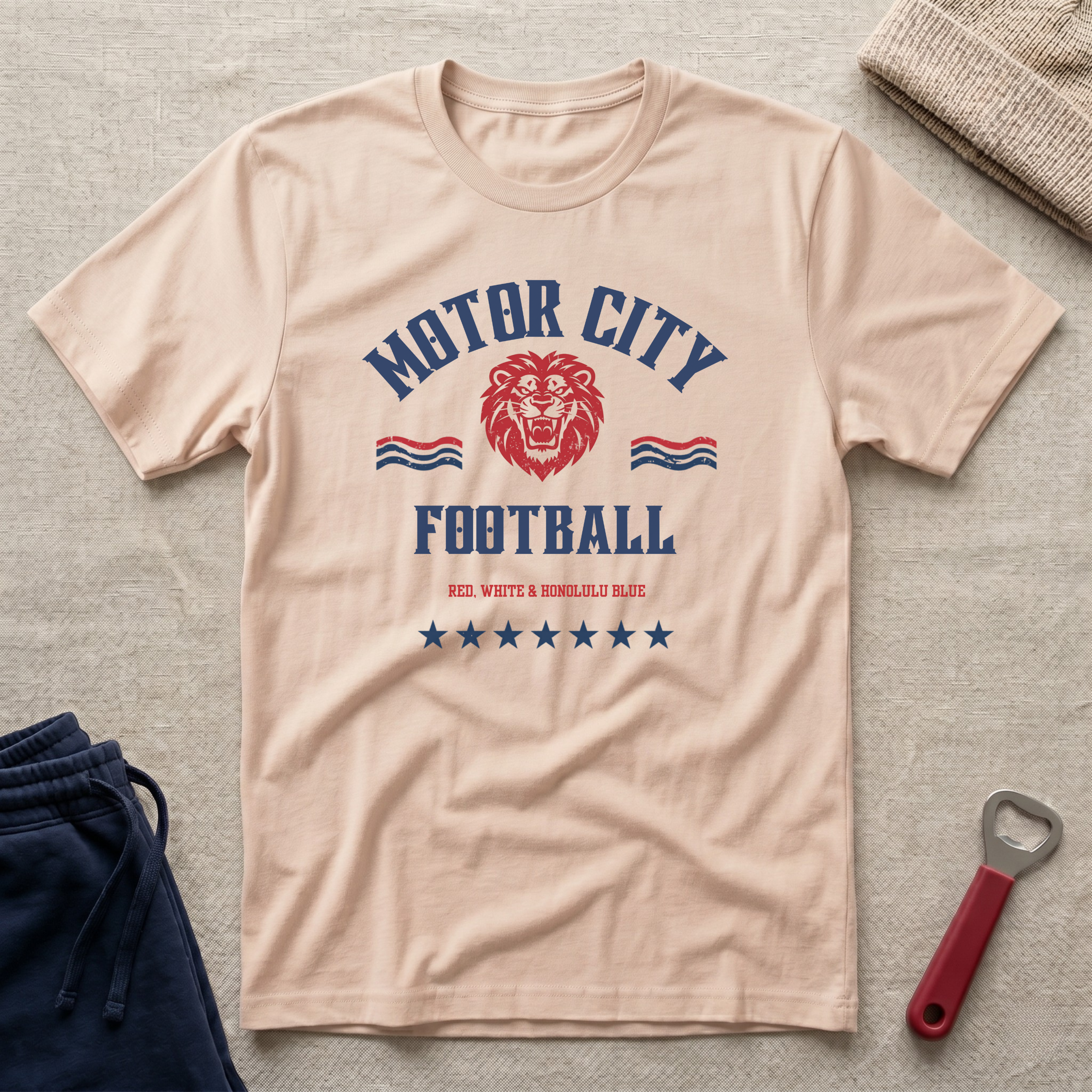 Motor City Football T-Shirt