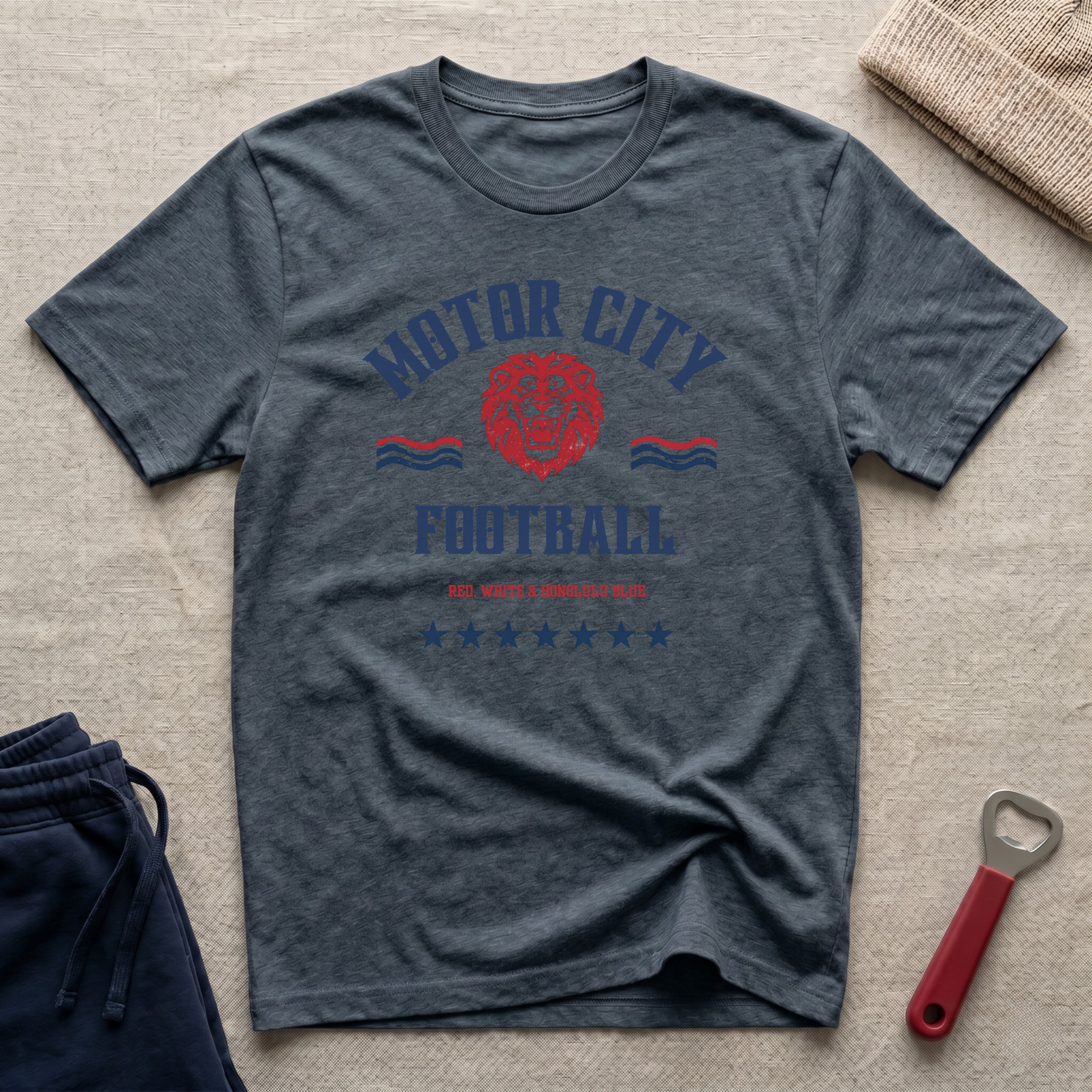 Motor City Football T-Shirt