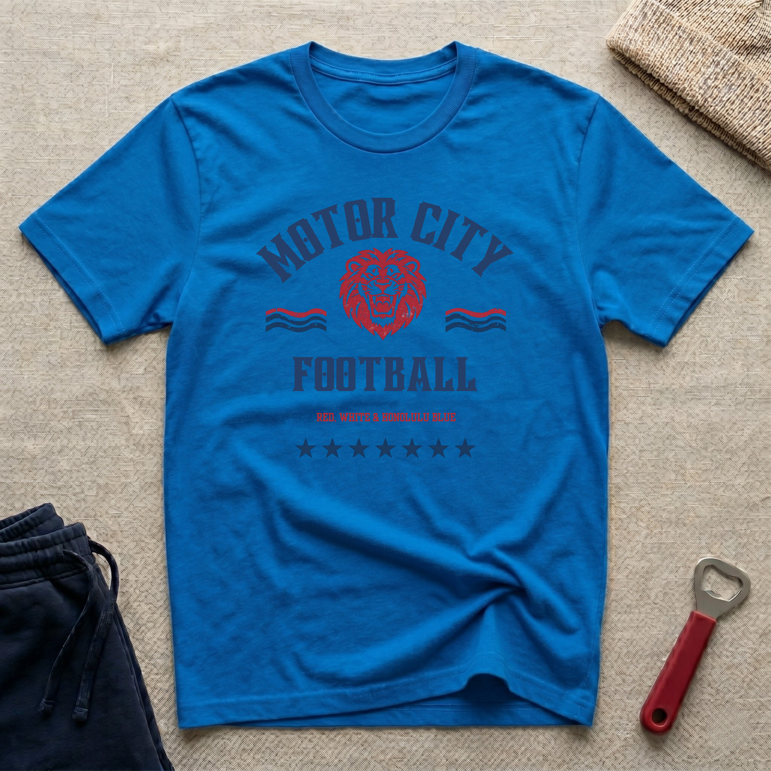 Motor City Football T-Shirt