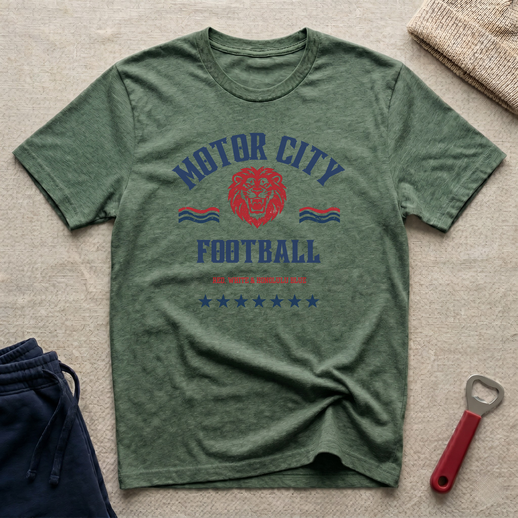 Motor City Football T-Shirt
