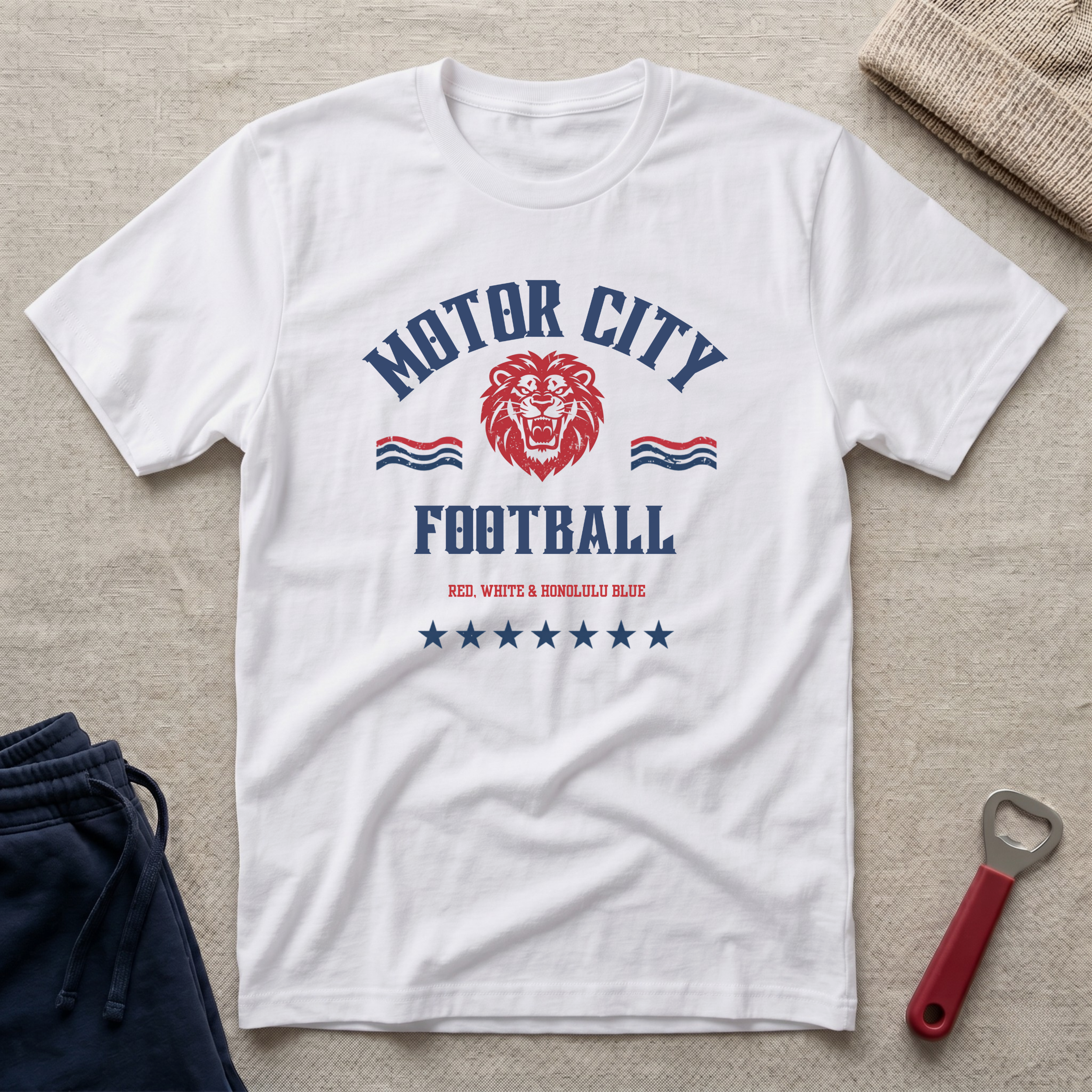 Motor City Football T-Shirt