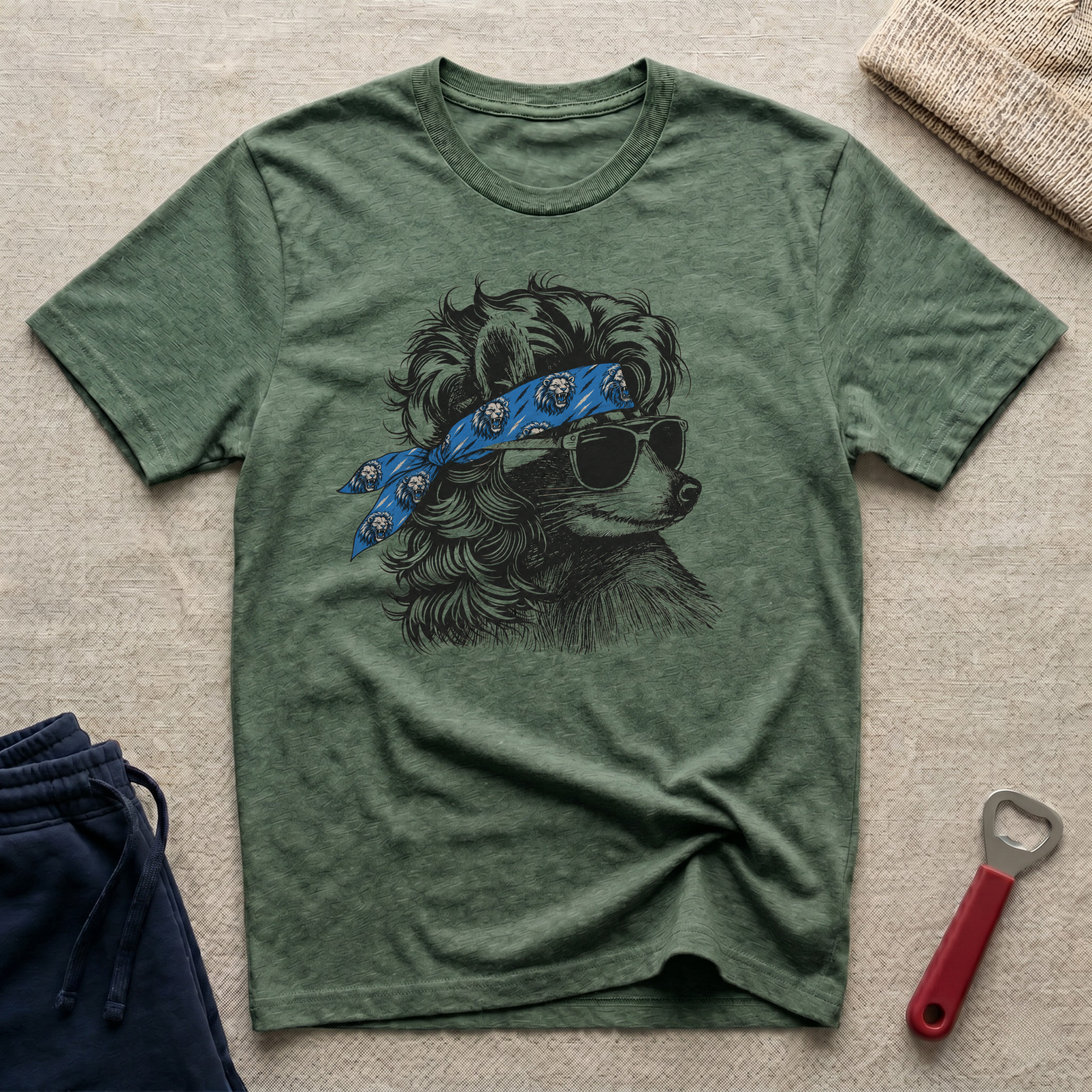 Detroit, Coon Bandana T-Shirt