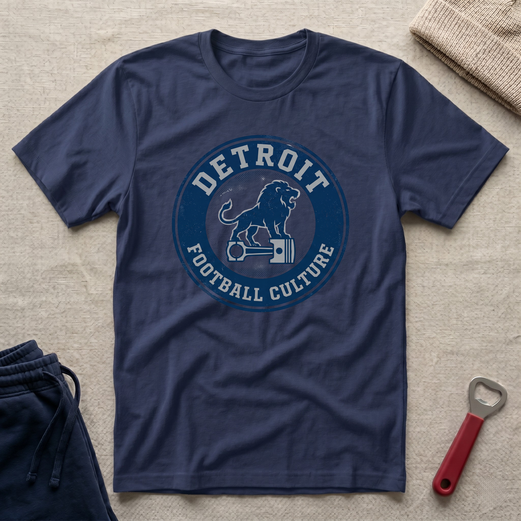 Detroit Football Culture T-Shirt