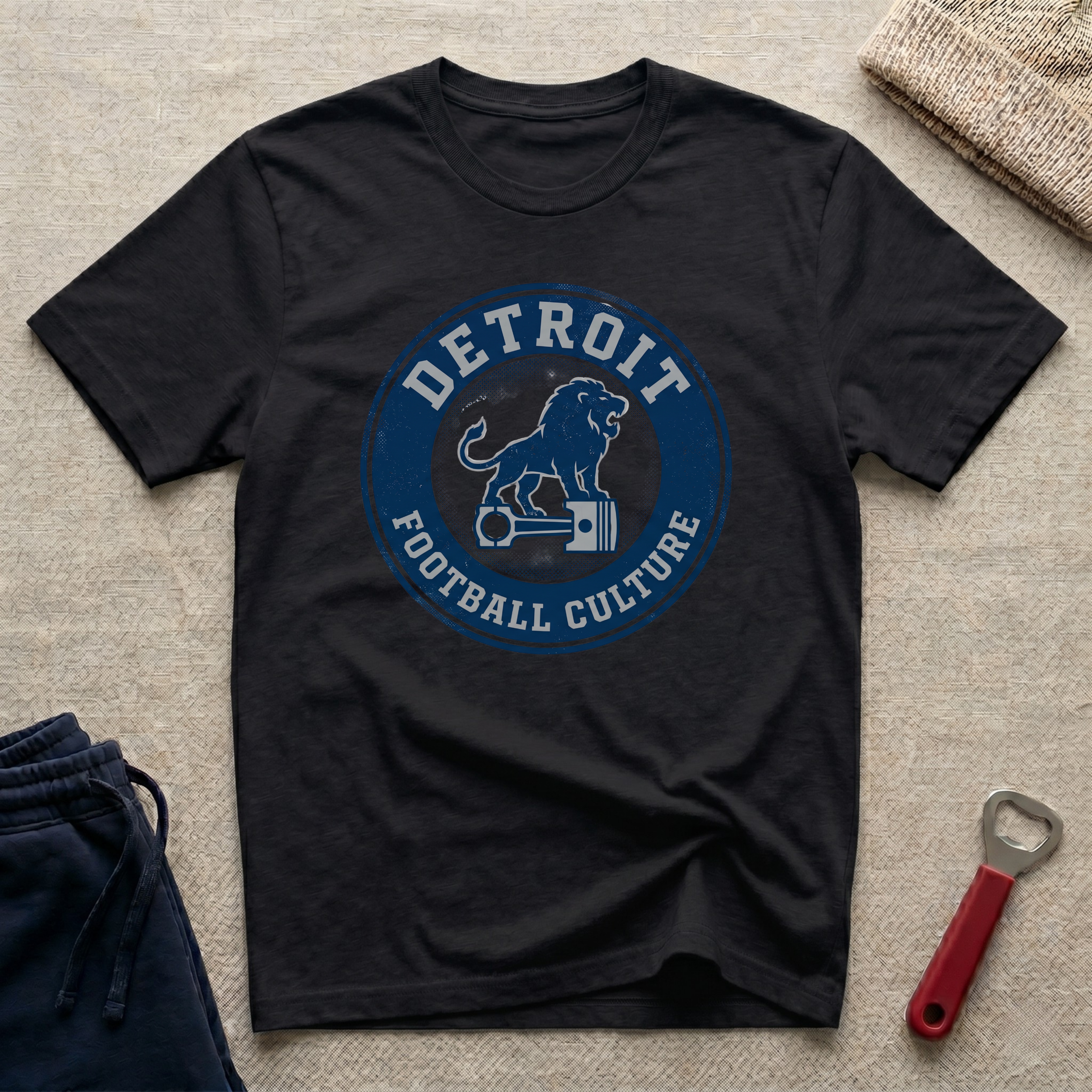 Detroit Football Culture T-Shirt