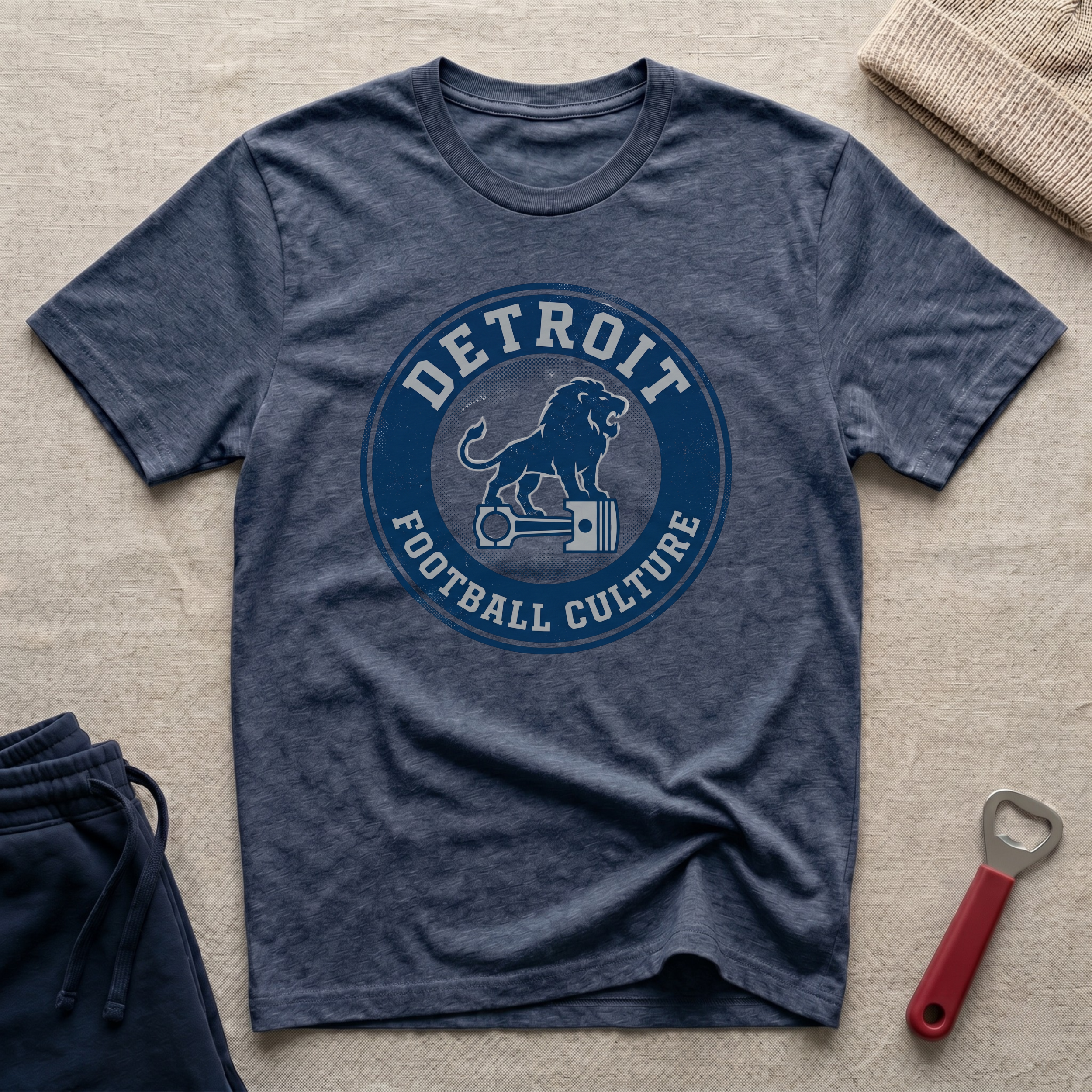 Detroit Football Culture T-Shirt