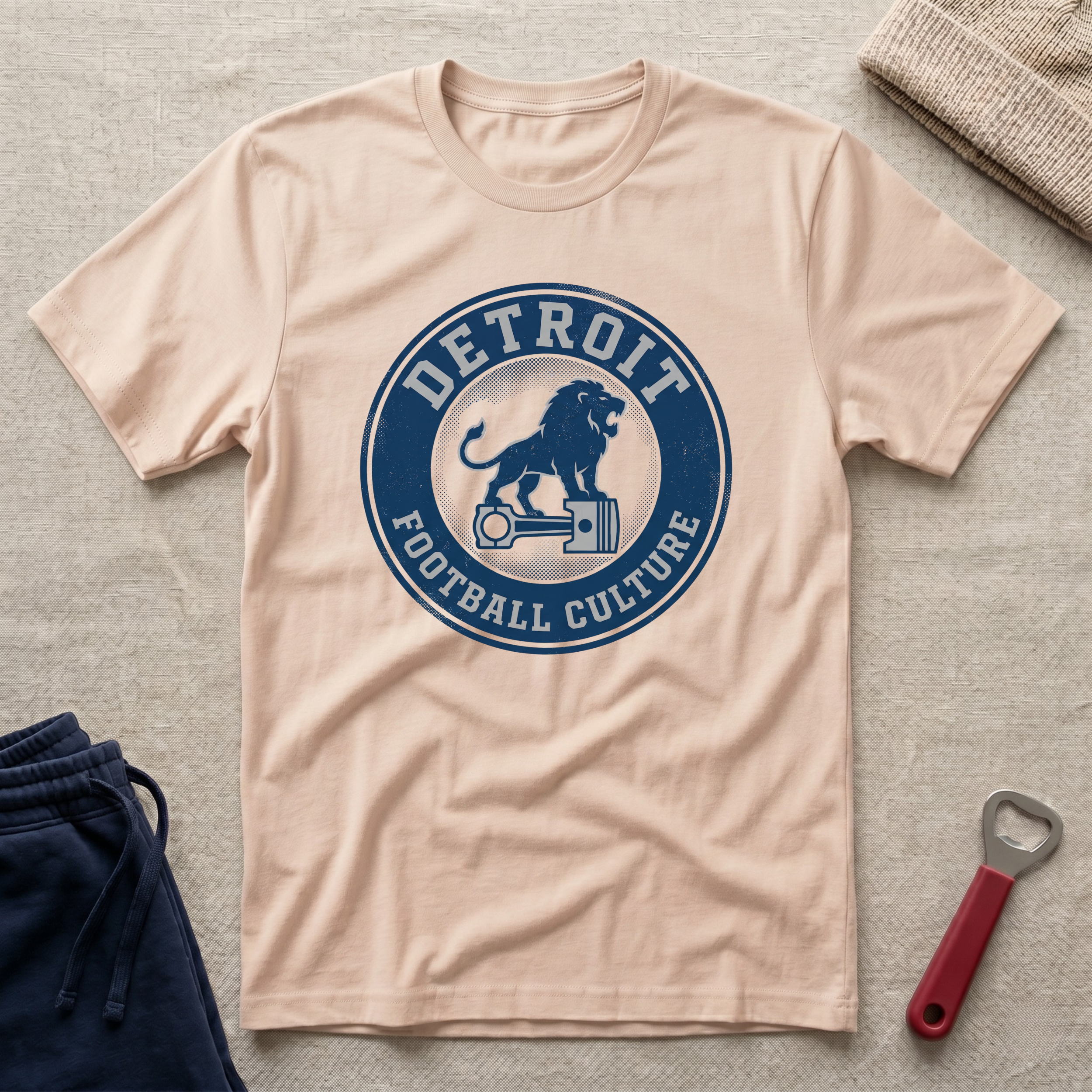 Detroit Football Culture T-Shirt