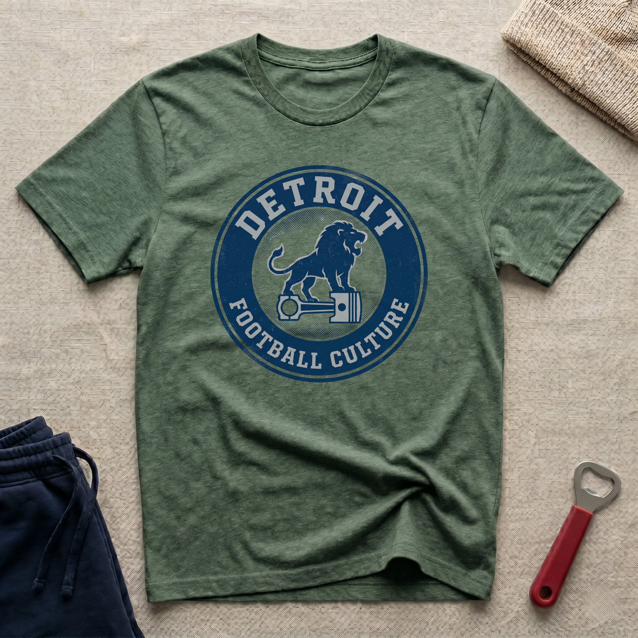 Detroit Football Culture T-Shirt