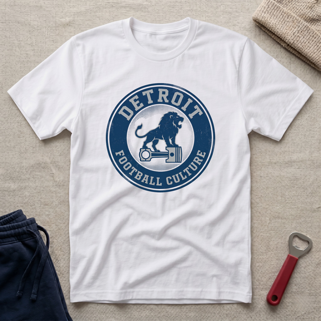 Detroit Football Culture T-Shirt